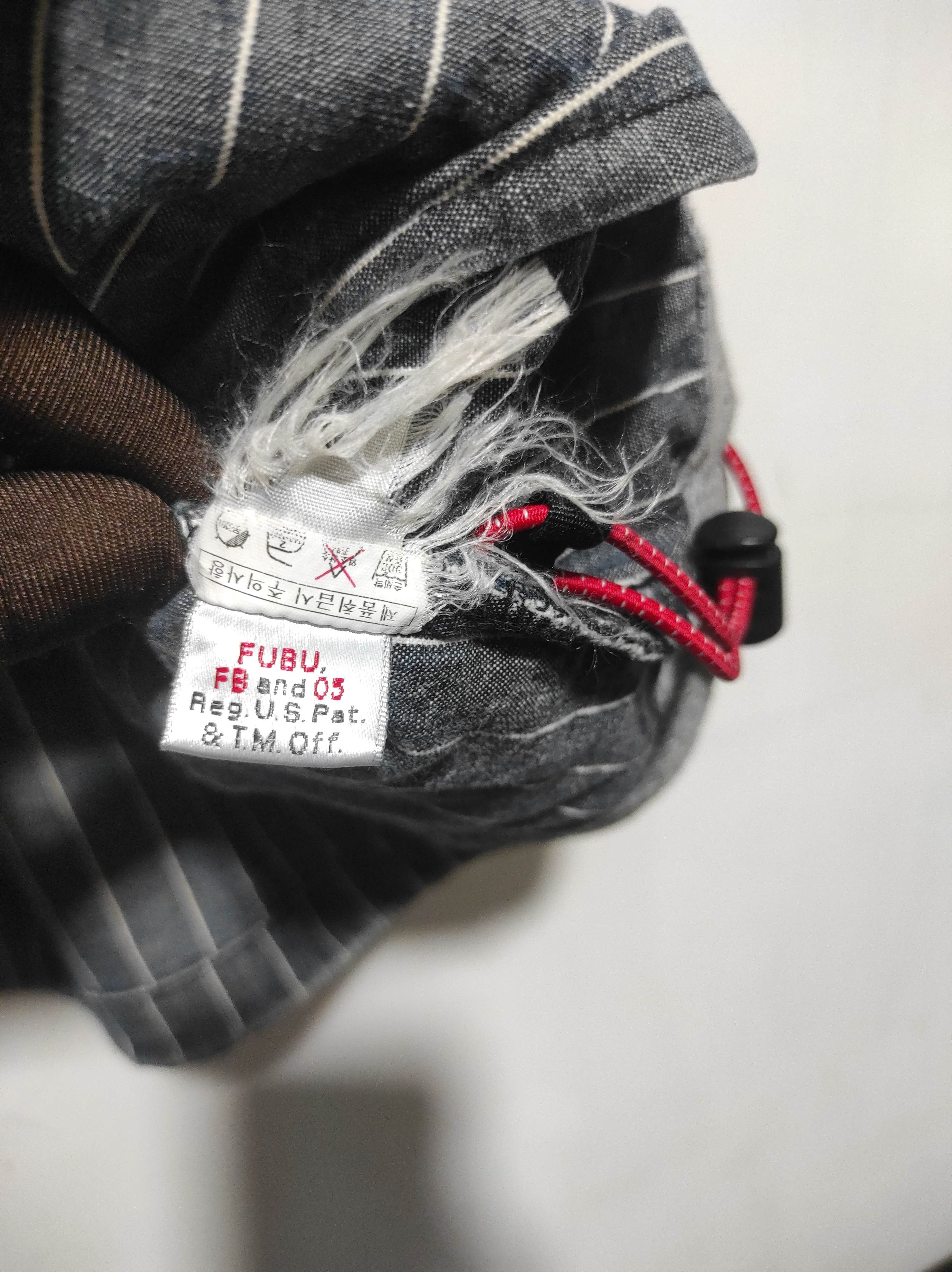 Fubu Fubu Jeans Tank Top Zip Fur Hoodie ifsixwasnine lgb style Size US L / EU 52-54 / 3 - 13 Thumbnail