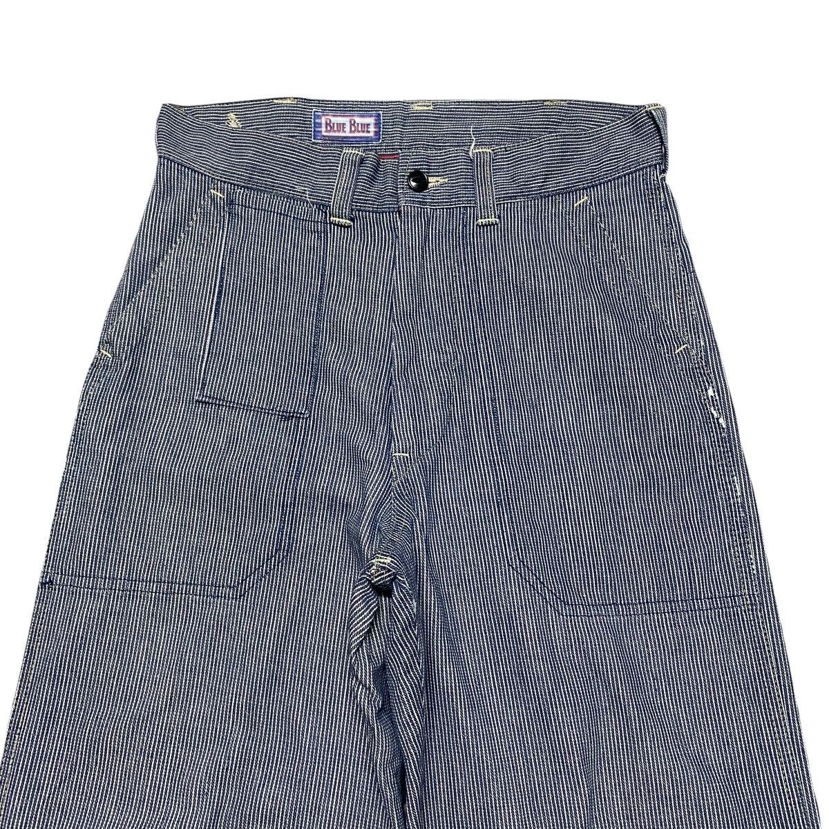 Blue Blue Japan BLUE BLUE Hickory Pinstripe Fatigue Pants Size US 28 / EU 44 - 3 Thumbnail