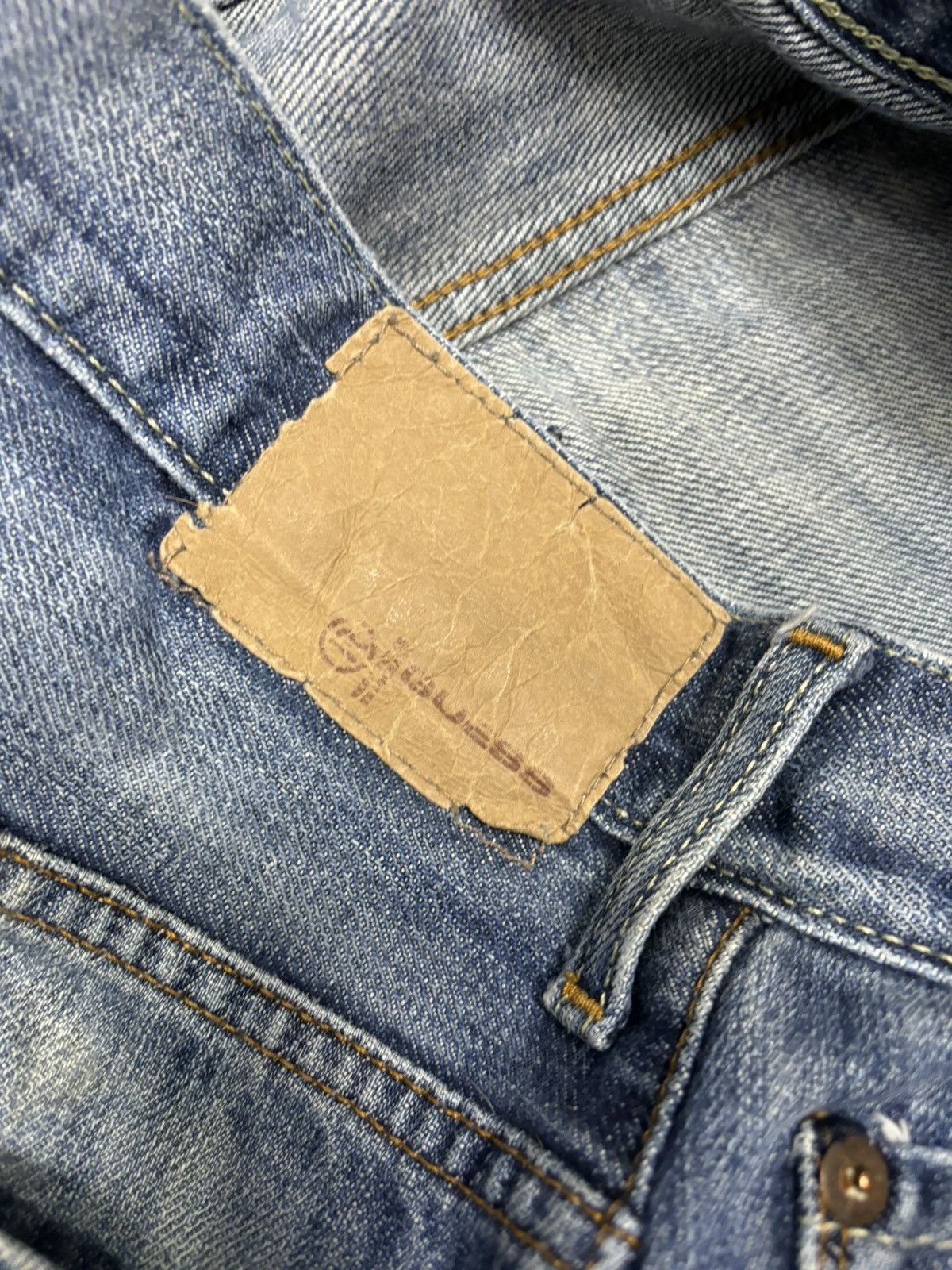 Japanese Brand BAGGY💥90s Style Baggy Loose Guess Jeans Distress Denim Size US 32 / EU 48 - 10 Thumbnail