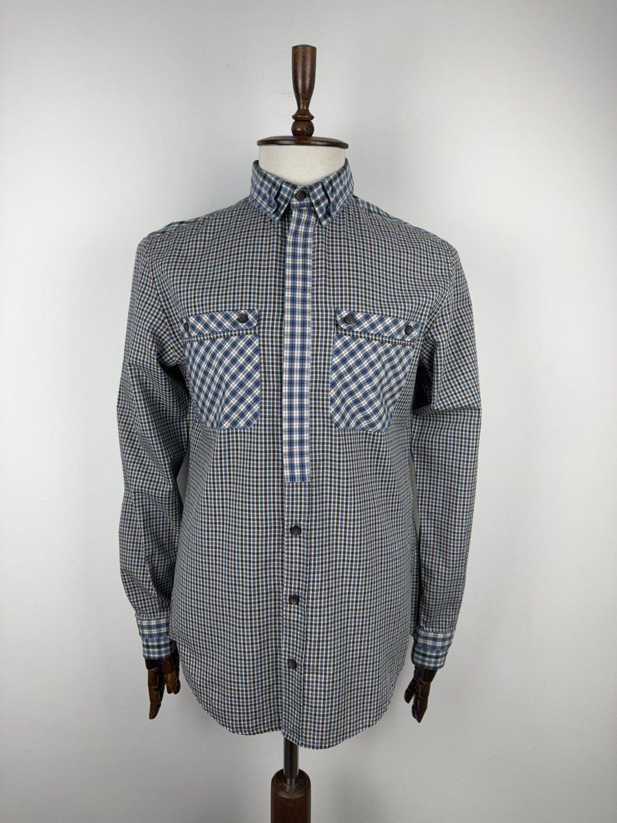 Dolce & Gabbana × Vintage Vintage Dolce Gabbana Long Sleeve Button Down Shirt size 52 Size US L / EU 52-54 / 3 - 1 Thumbnail
