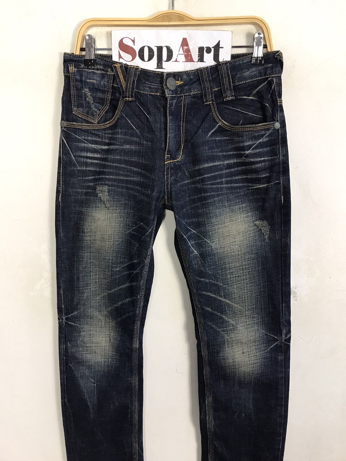 Japanese Brand × Vintage Vintage RedPepper Denim Jeans Zipper Style Size US 31 - 3 Thumbnail