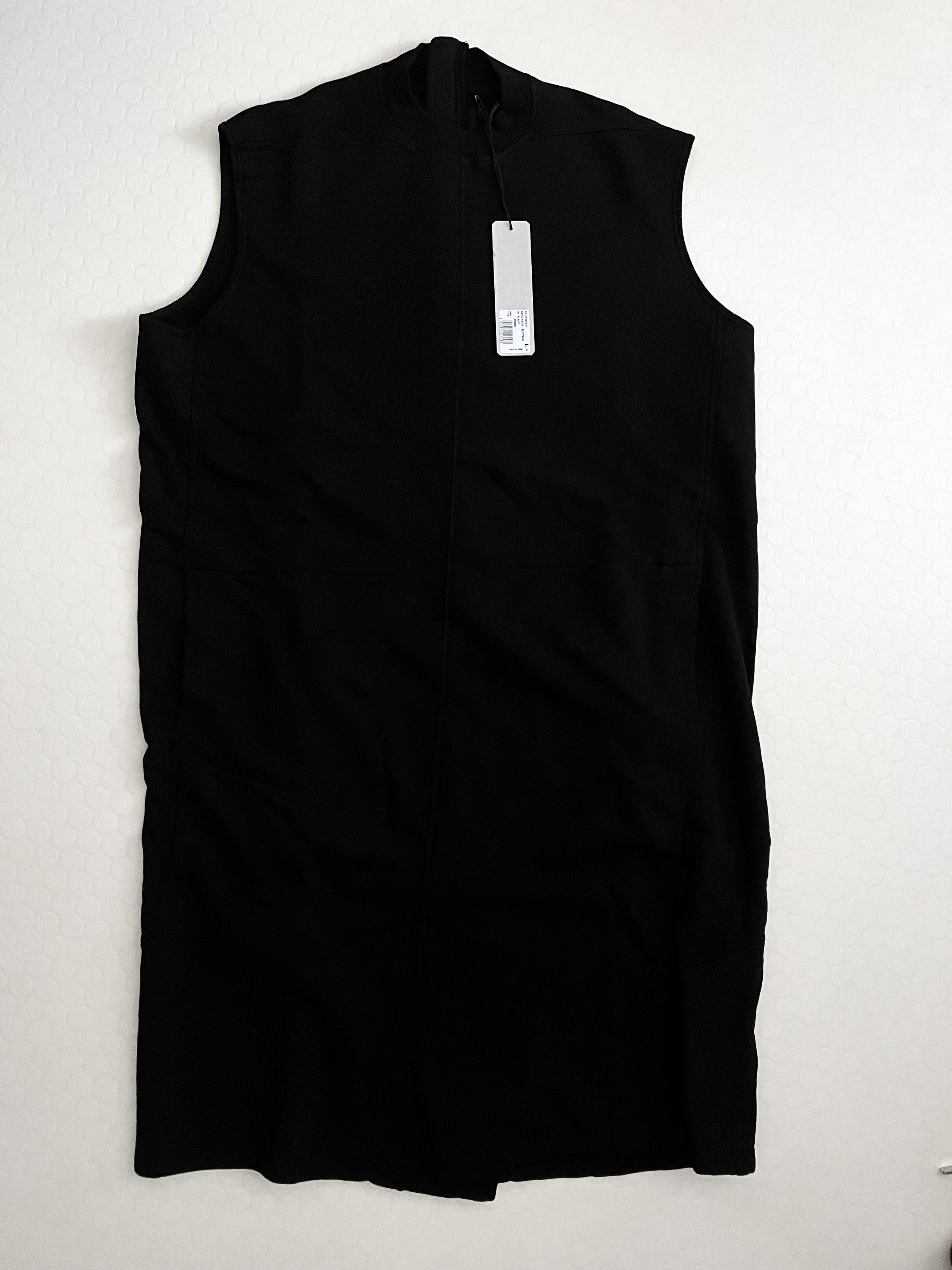 image of Rick Owens Drkshdw Deadstock 2014 Heavy Black Sweatshirt Bodybag, Men's (Size 34)