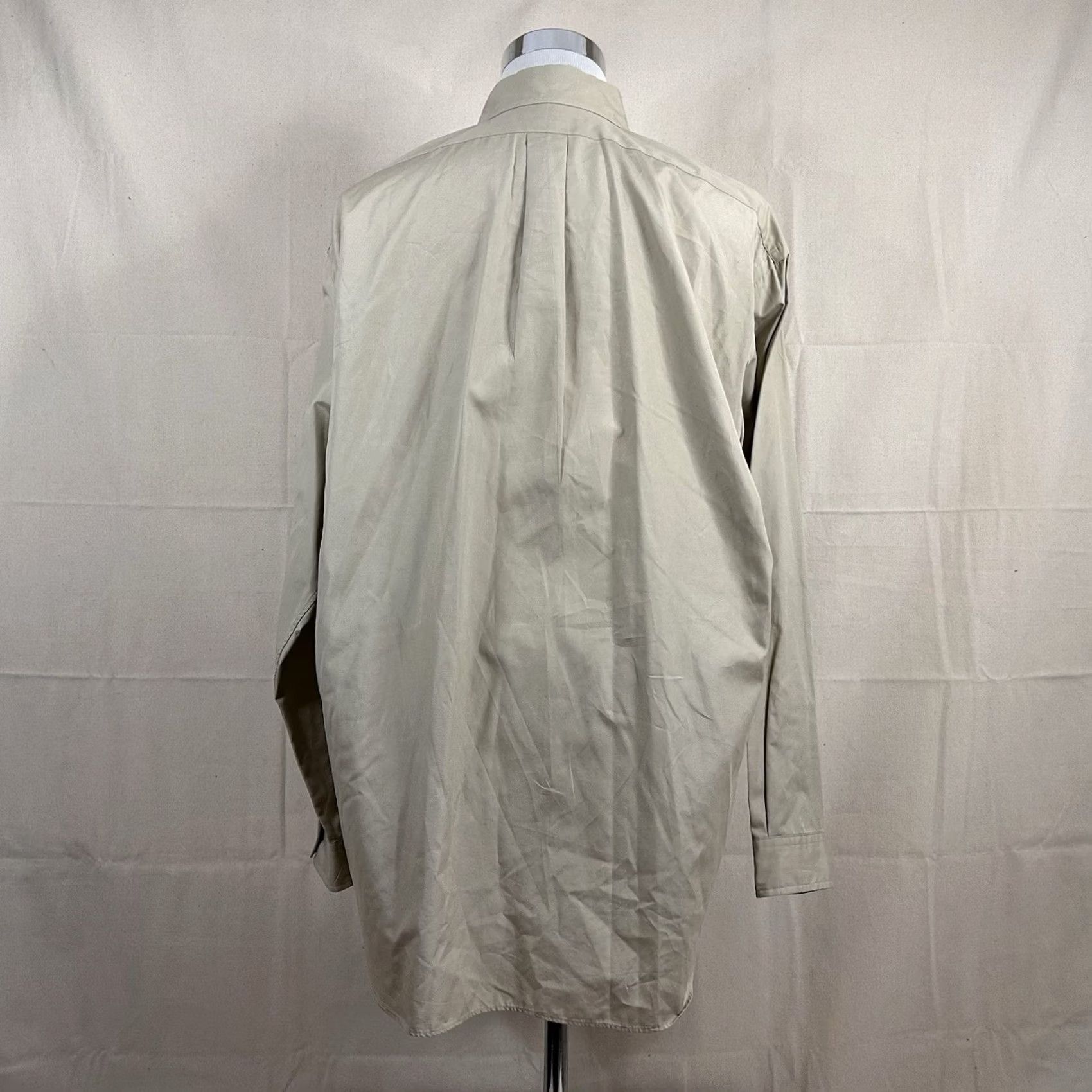 Polo Ralph Lauren Polo Ralph Lauren XL Vintage Blake Shirt Safari Beige 100% Cotton Button Down Shirt Men Beige Vintage XL Button-Down Polo Ralph Lauren Mens Shirt Size US XL / EU 56 / 4 - 6 Thumbnail