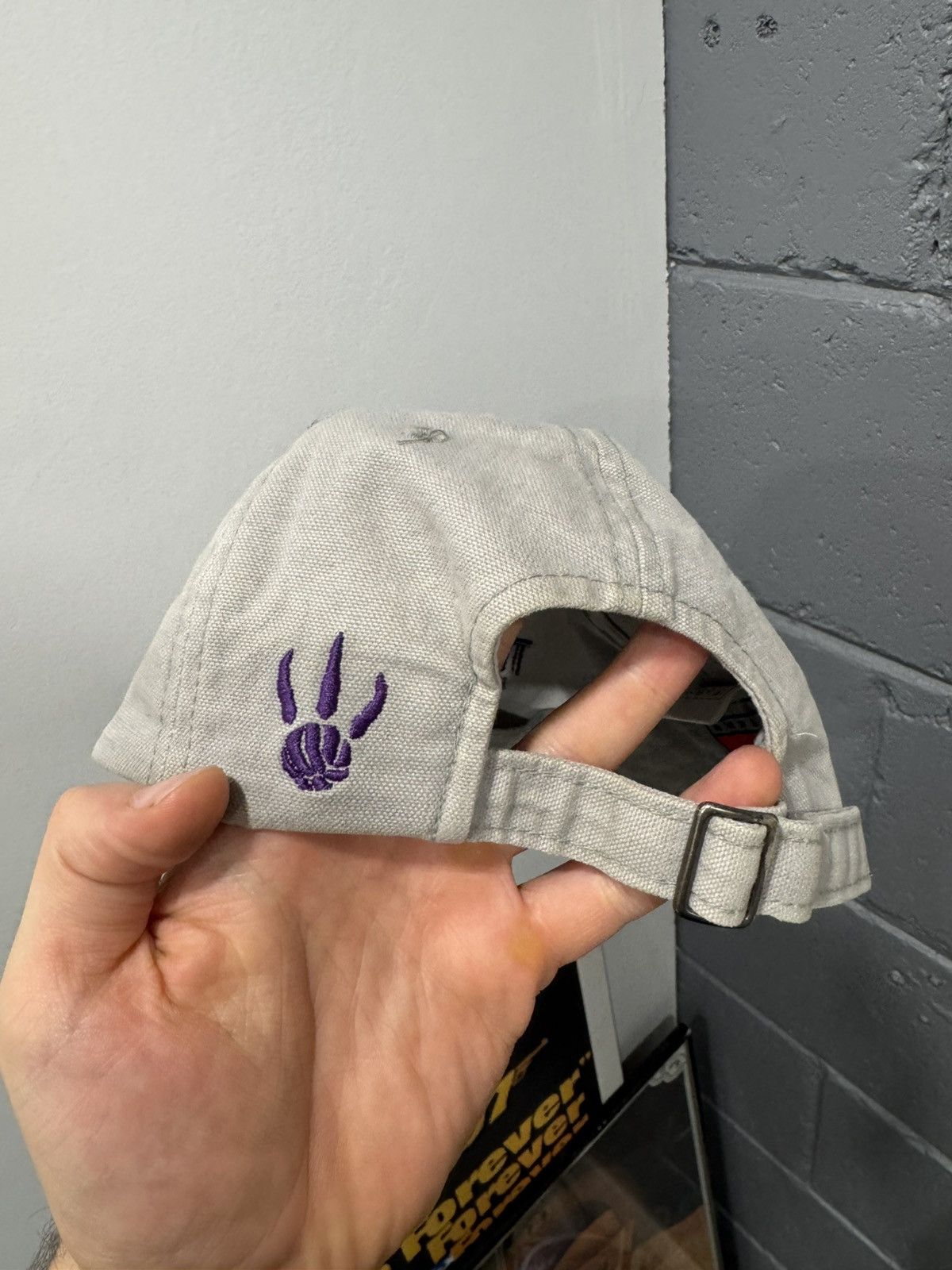 NBA Vintage Nike Mini Swoosh Toronto Raptors hat 90's Size ONE SIZE - 4 Thumbnail
