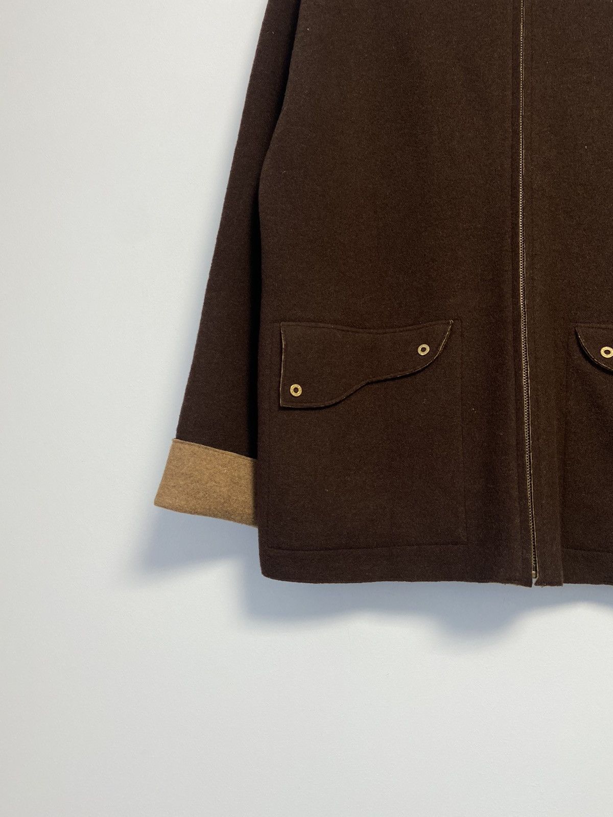 Ralph Lauren Ralph Lauren wool blend hooded zip front Size L / US 10 / IT 46 - 4 Thumbnail