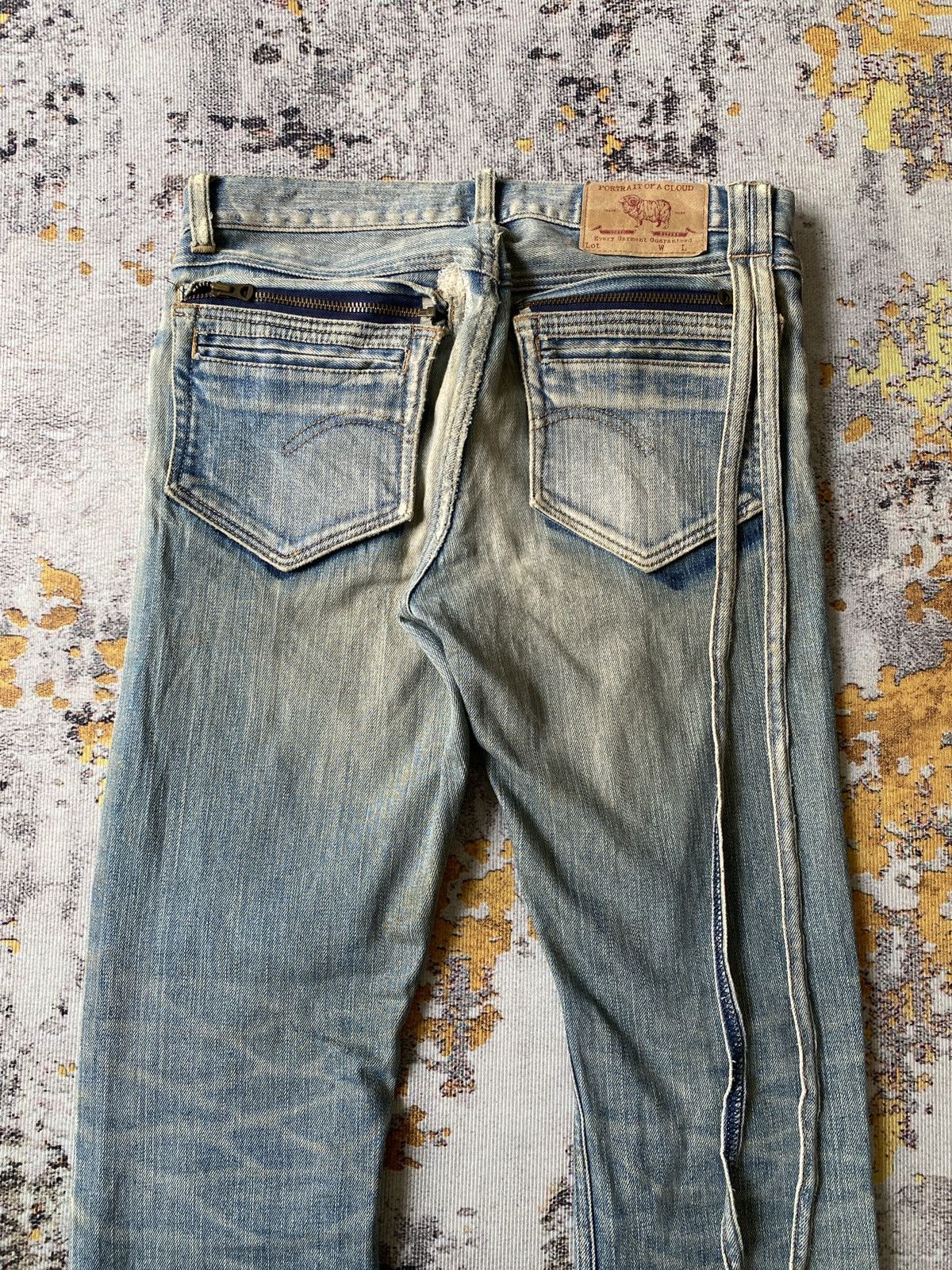 Japanese Brand Tokyo Ripper Rusty Distressed Denim Size US 30 / EU 46 - 10 Thumbnail