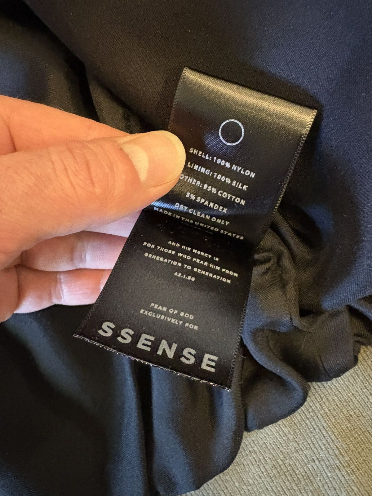 Fear of God Fear of god x Ssense 4th collection bomber jacket Size US L / EU 52-54 / 3 - 4 Thumbnail