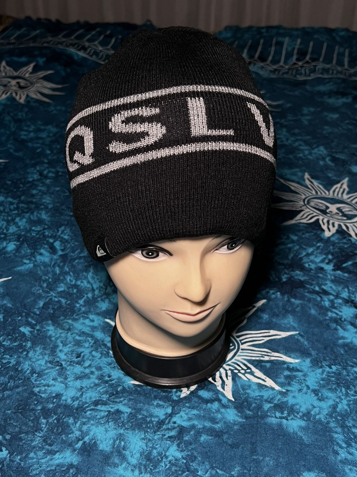 Quiksilver Y2k Quiksilver Black Hat Big Logo Size ONE SIZE - 7 Thumbnail