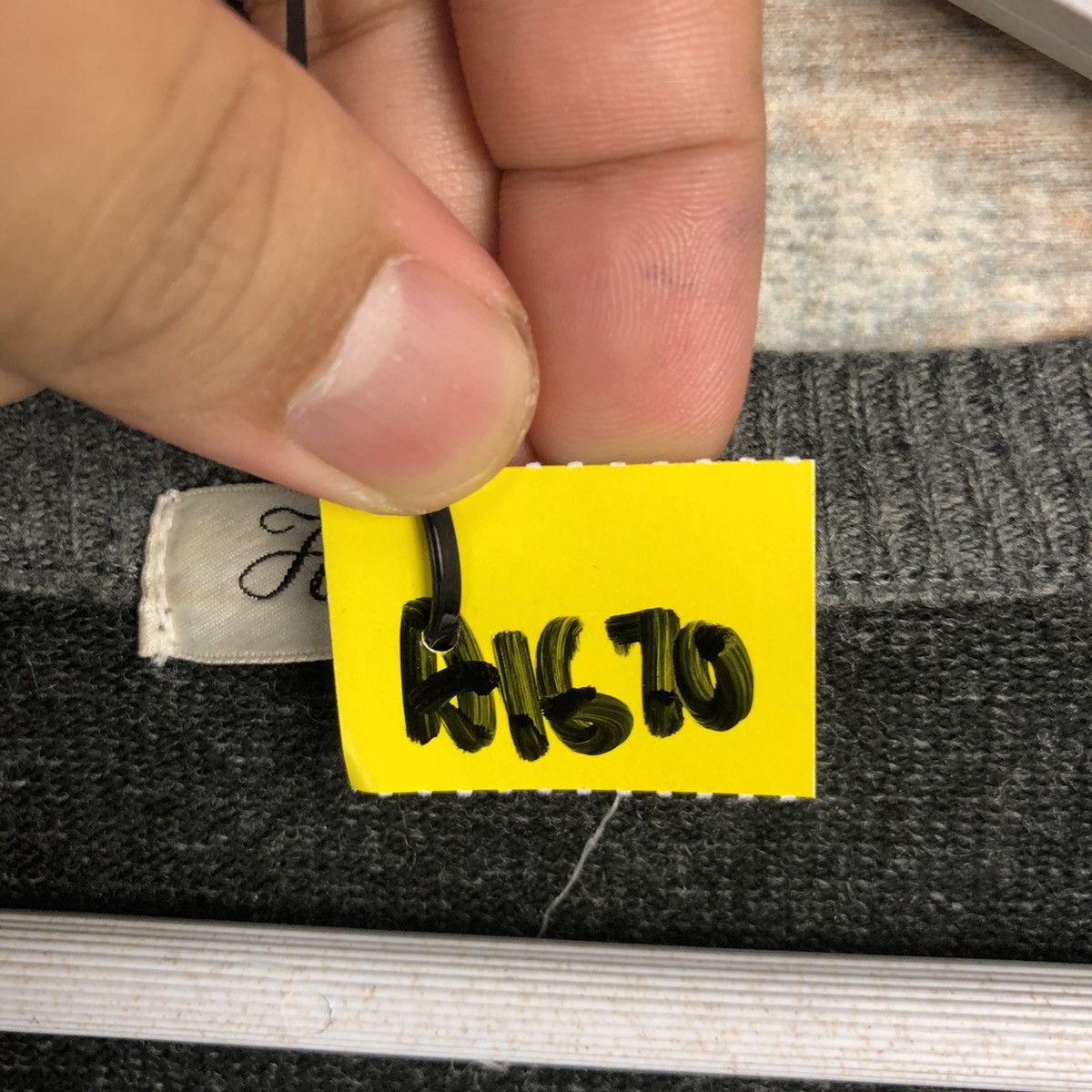 Homespun Knitwear × Japanese Brand Hi Land Grey japan vintage sweatshirt Knitwear #A1670 Size US M / EU 48-50 / 2 - 9 Thumbnail