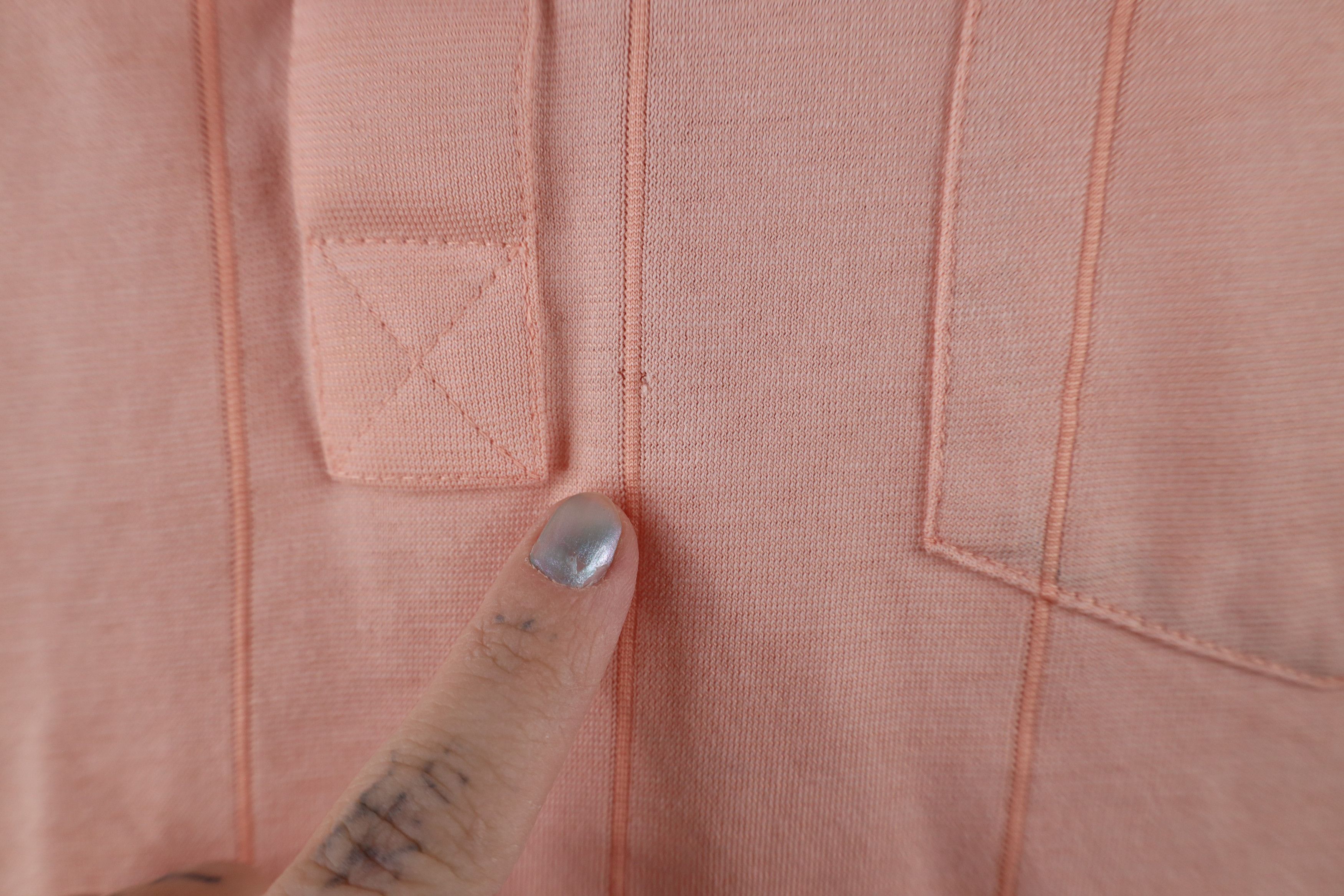Vintage Vintage 90s Streetwear Striped Knit Collared Polo Shirt Pink Size US XL / EU 56 / 4 - 4 Thumbnail