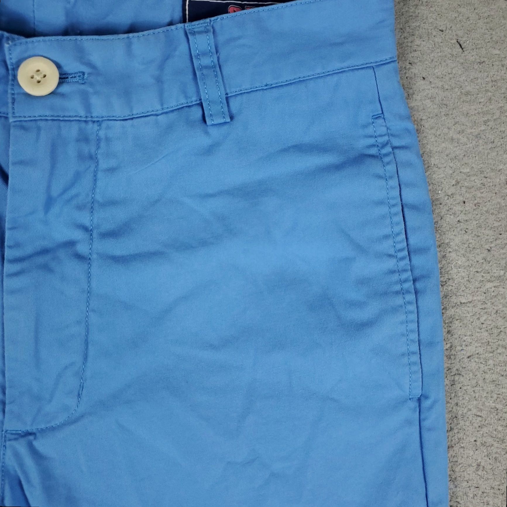 Vineyard Vines VINTAGE Vineyard Vines Shorts Mens Size 28 Casual Flat Front Chino Blue 90s Sport Size US 28 / EU 44 - 3 Thumbnail