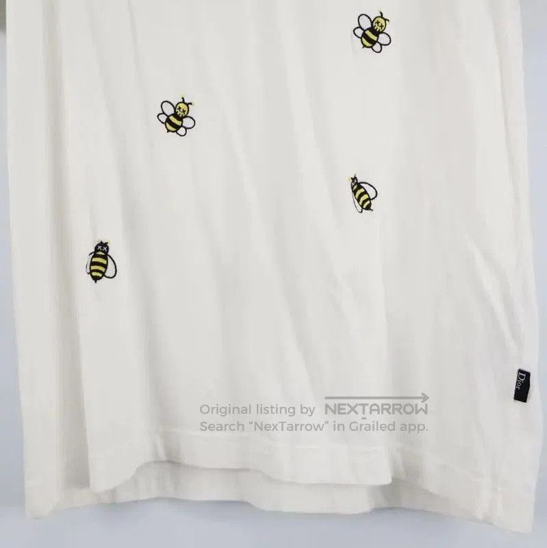 Dior Dior White Cotton Embroidered Short Sleeve T-Shirt . Size US XS / EU 42 / 0 - 4 Thumbnail
