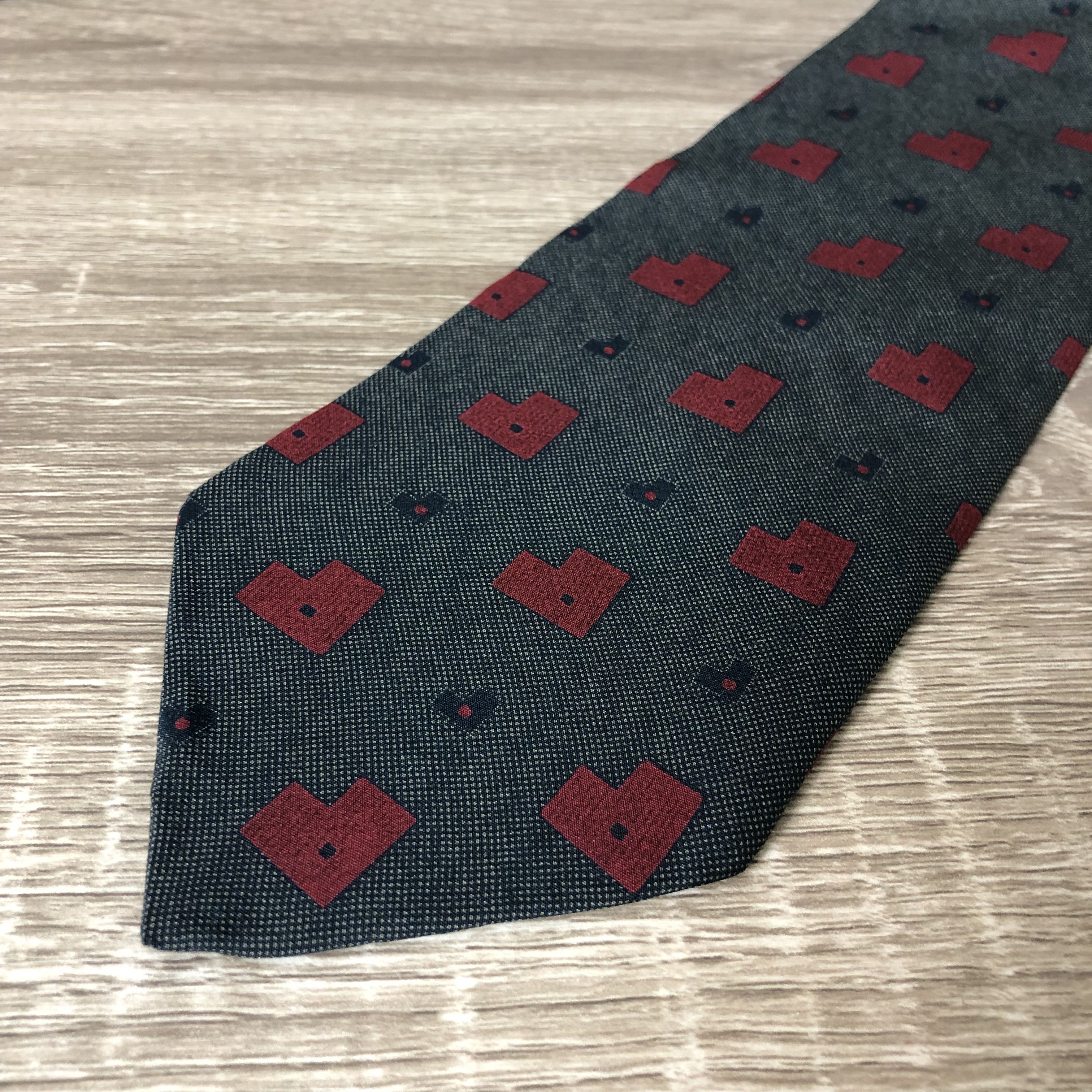 Armani Giorgio Armani Vintage Cravatte Silk Tie Italy Size ONE SIZE - 5 Thumbnail