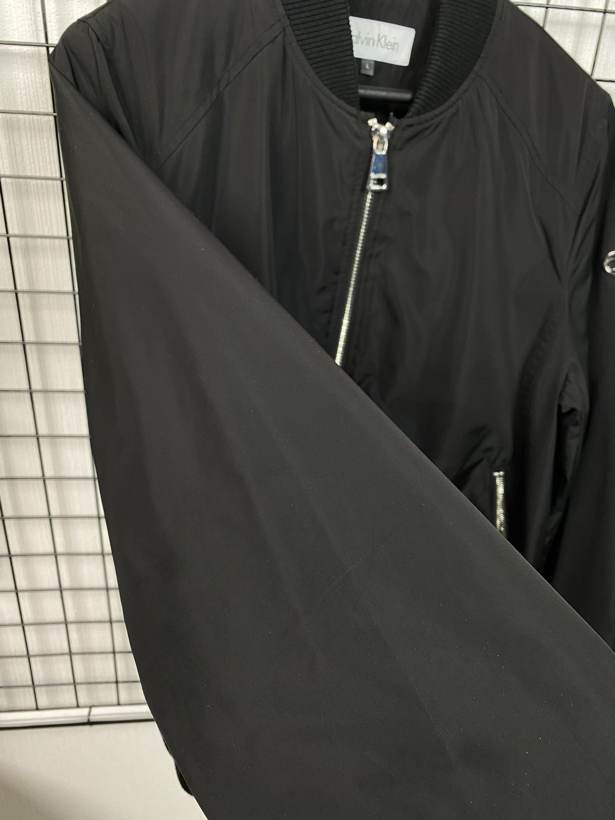 Calvin Klein Calvin Klein Bomber jacket Black Men L size basic Size US L / EU 52-54 / 3 - 13 Thumbnail