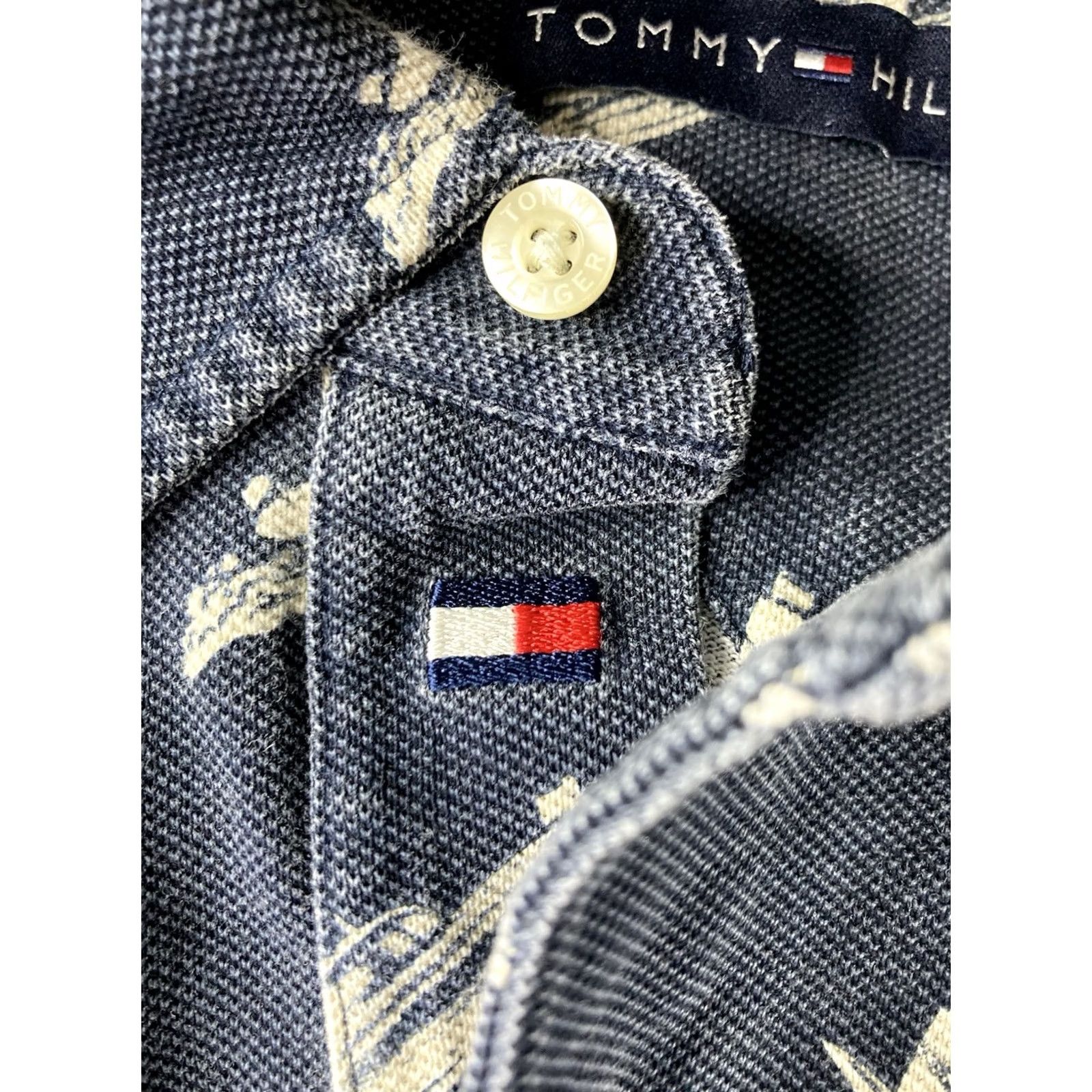 Tommy Hilfiger VTG Tommy Hilfiger Polo Shirt Men XL Blue Short Sleeve Embroidered Logo Slim All Seasons Size US XL / EU 56 / 4 - 5 Thumbnail