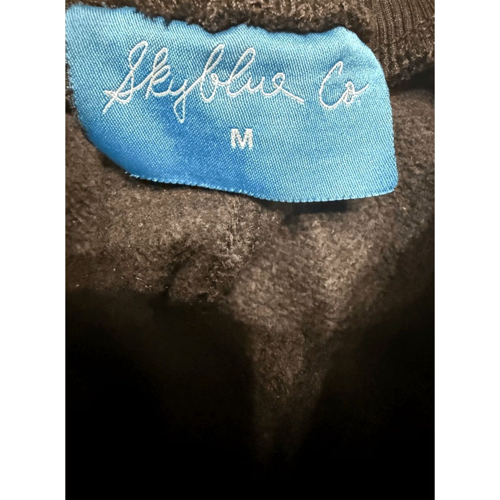 Vintage Skyblue Co. Men's Fleece Pull-on Graphic Jogger Sweatpants Black Medium Size US 31 - 6 Thumbnail