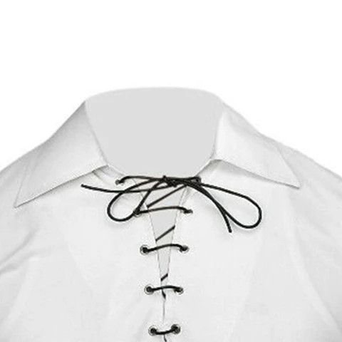 Other Jacobite Shirt White Ghillie Shirt Size US S / EU 44-46 / 1 - 5 Thumbnail
