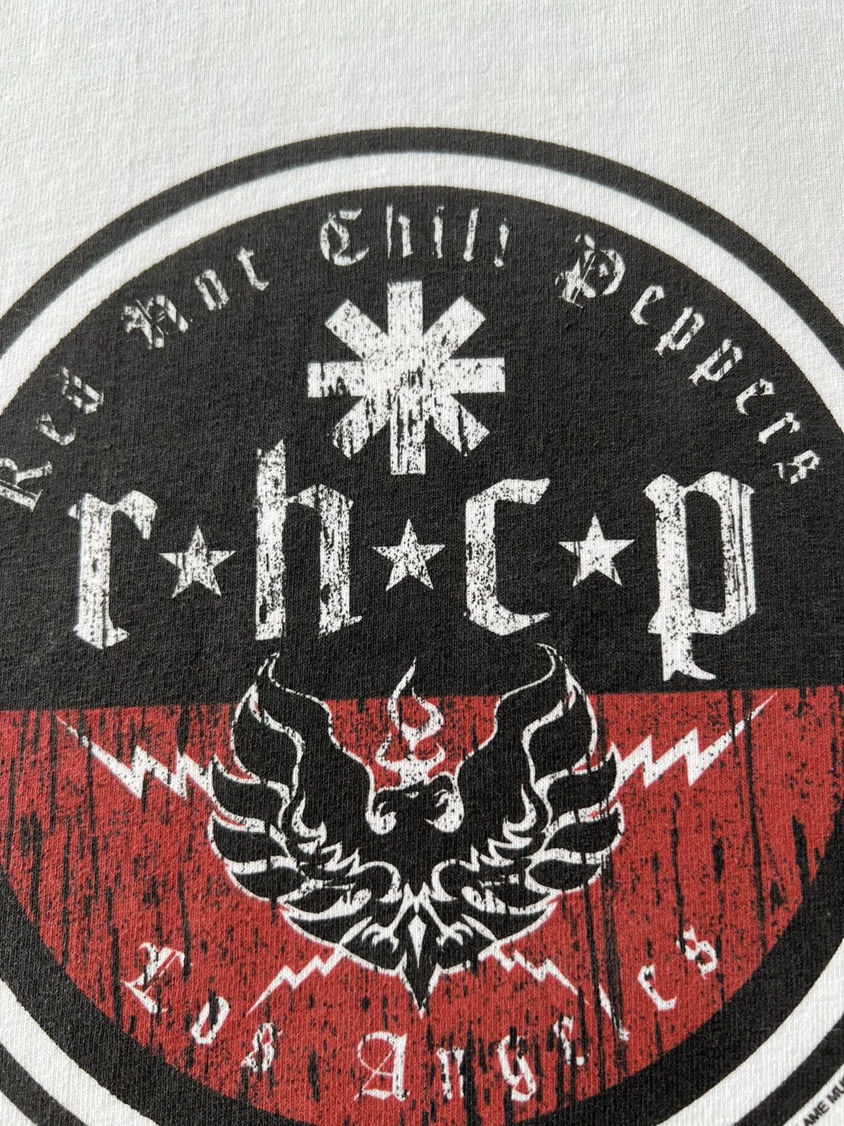 Band Tees Vintage 2004 Red Hot Chili Peppers Los Angeles Ringer Tshirt Size US XL / EU 56 / 4 - 5 Thumbnail
