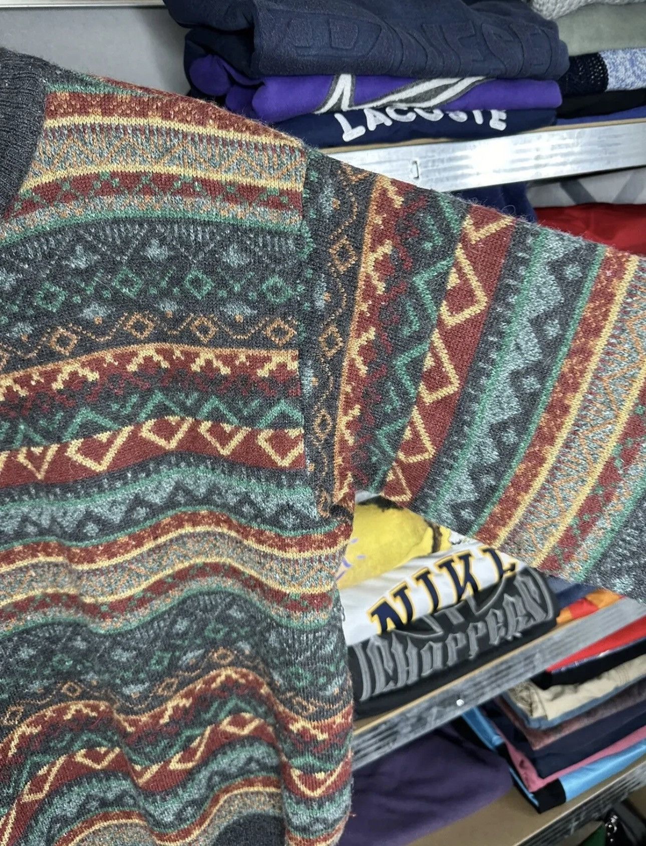 Other Vintage Old Money Sweater Gallery Art Knit Y2K Size US M / EU 48-50 / 2 - 8 Thumbnail