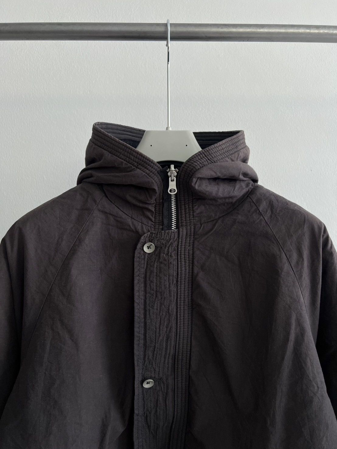 45rpm Faded Black Vintage 45rpm Parka Hoodie Reversible Jacket Size US M / EU 48-50 / 2 - 2 Thumbnail
