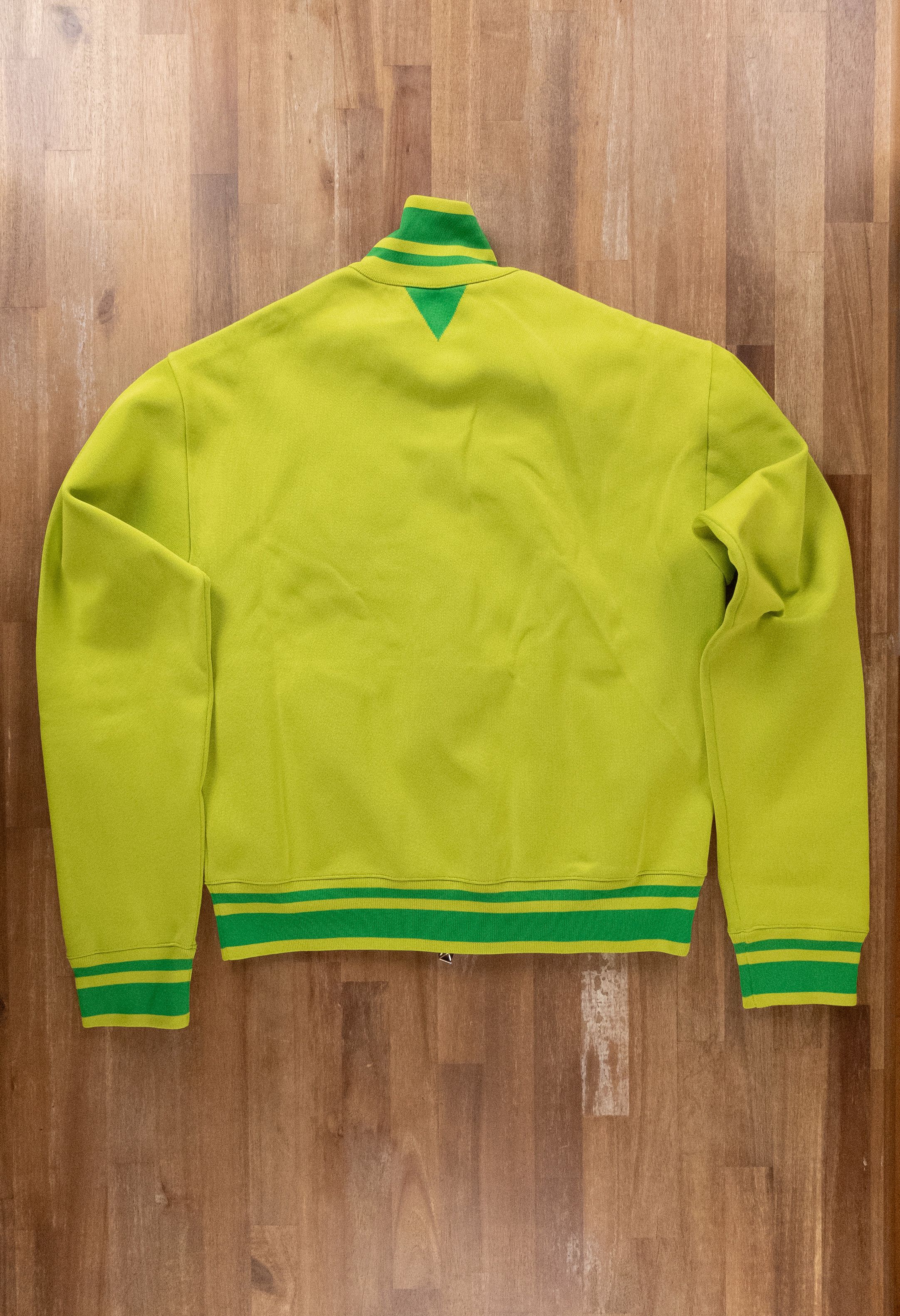Bottega Veneta BOTTEGA VENETA green standing collar sweatshirt jacket q Size US M / EU 48-50 / 2 - 10 Thumbnail