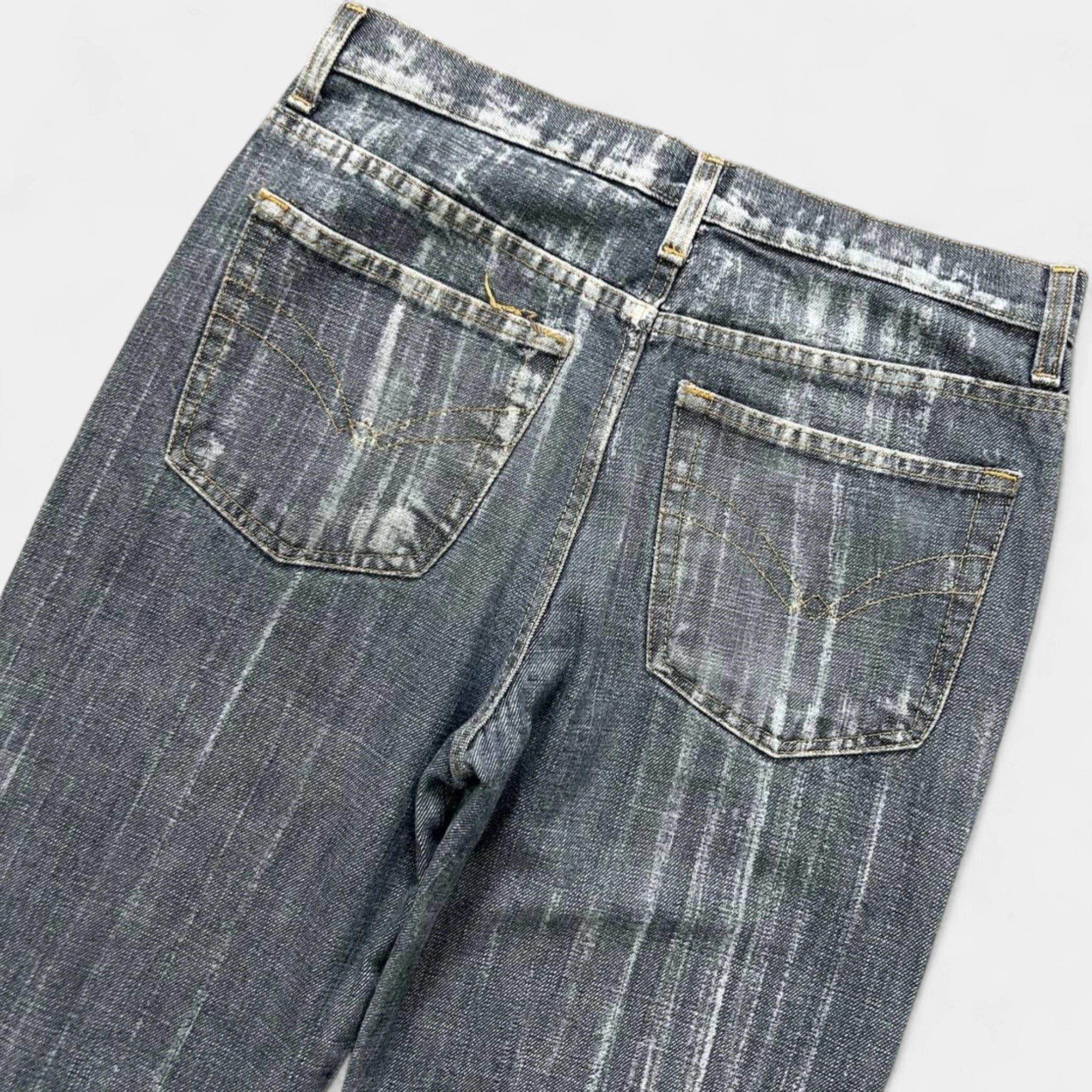 Just Cavalli Just Cavalli Vertical Stripe Jeans Size US 32 / EU 48 - 7 Thumbnail