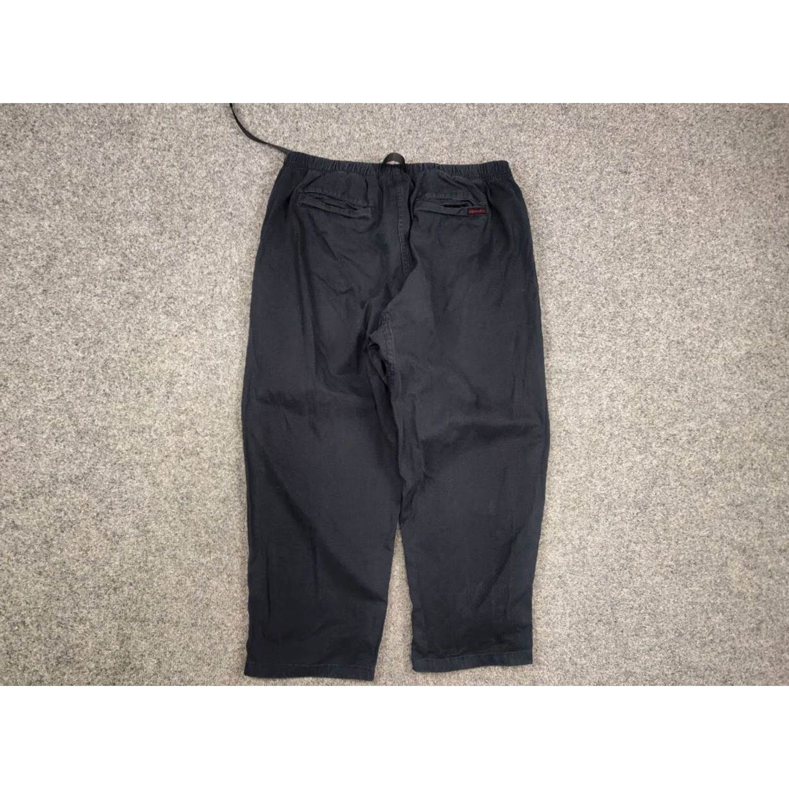 Gramicci Gramicci Japanese Design Dark Blue Canvas Cropped Pants Size US 36 / EU 52 - 7 Thumbnail