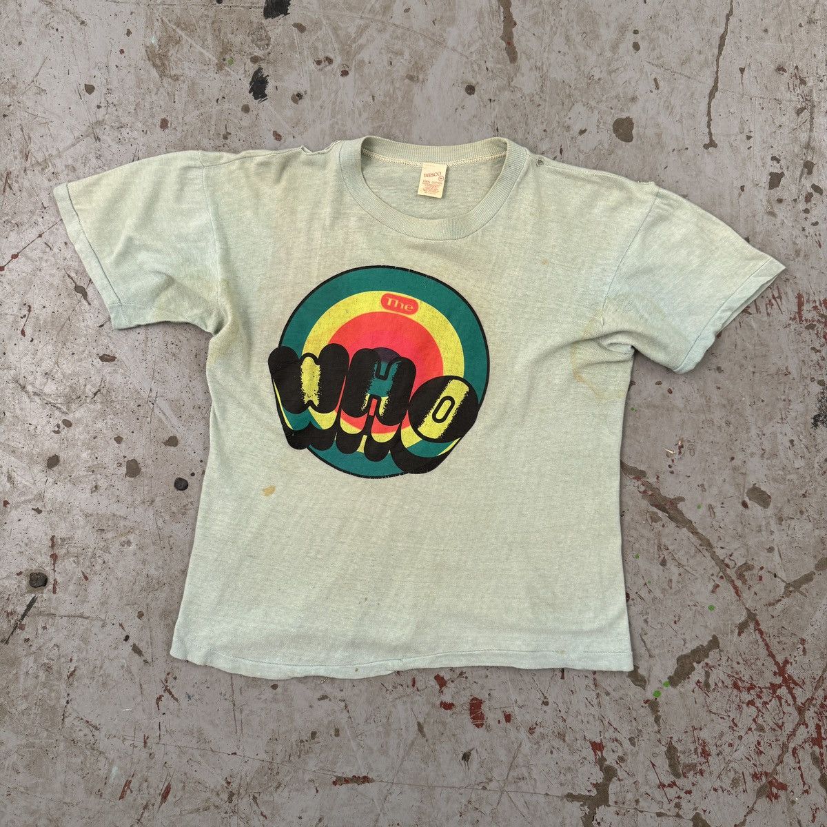 Band Tees × Vintage Vintage 70’s thrashed The Who band T-shirt M Size US M / EU 48-50 / 2 - 1 Thumbnail