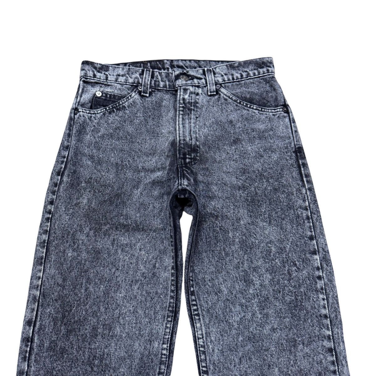 Levi's Vintage 90s Levis 505 Black Acid Wash Jeans Size US 30 / EU 46 - 3 Thumbnail