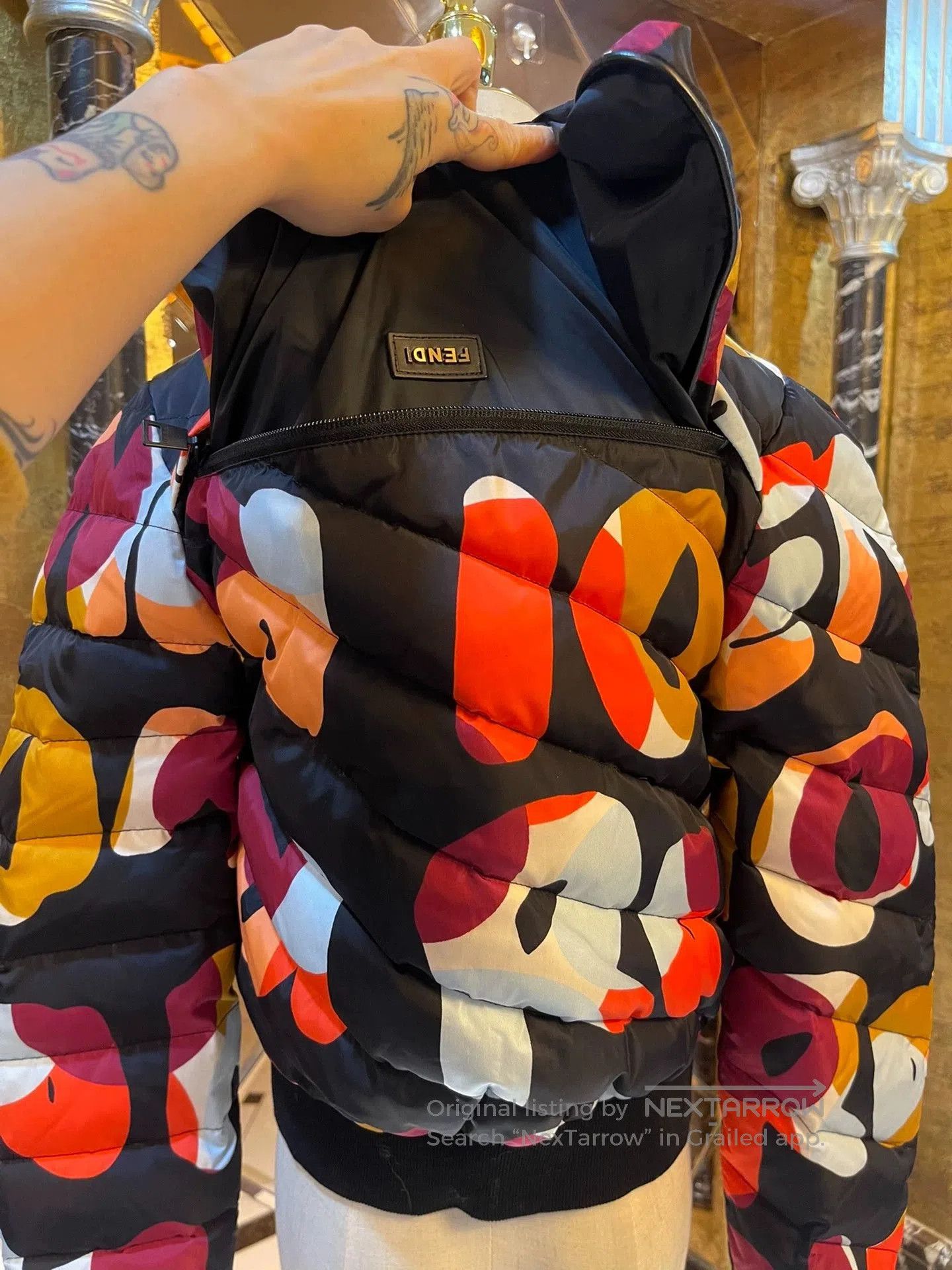 Fendi Fendi Reversible Logo Puffer Jacket. Size US M / EU 48-50 / 2 - 6 Thumbnail