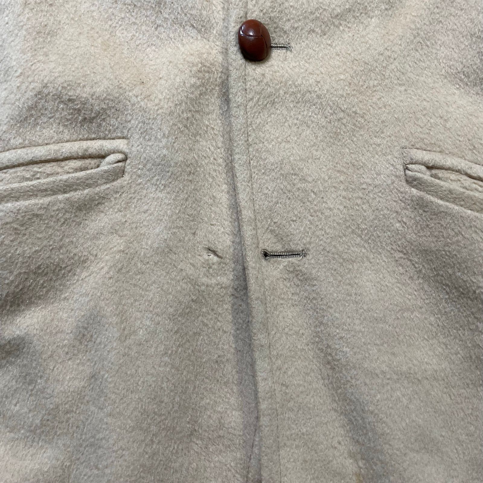 Pendleton Sir Pendleton Wool Lined Coat Sherpa Collar Overcoat USA L Size US L / EU 52-54 / 3 - 4 Thumbnail