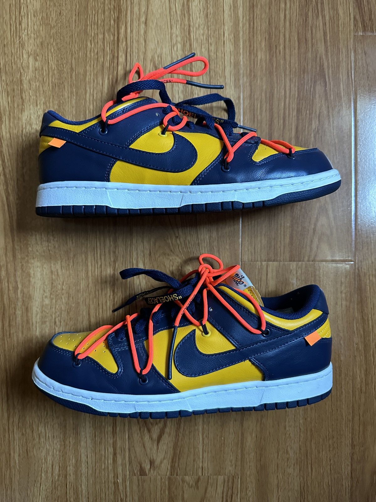 Off-White x Dunk Low ‘University Gold’