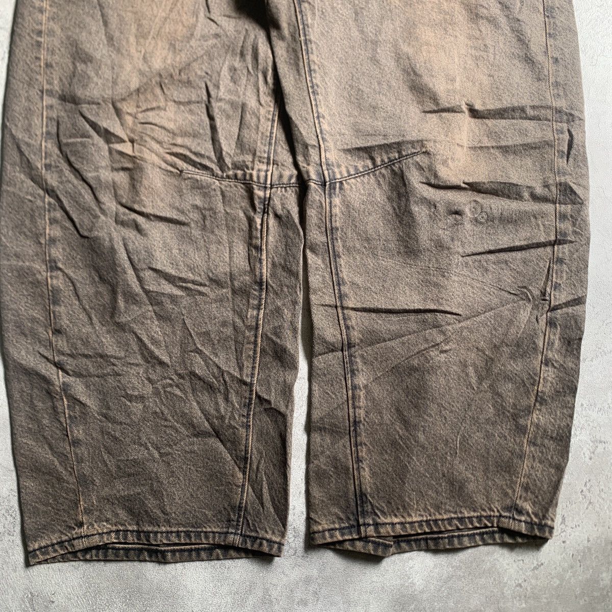 GU Baggy jeans GU Brown Size US 32 / EU 48 - 2 Thumbnail