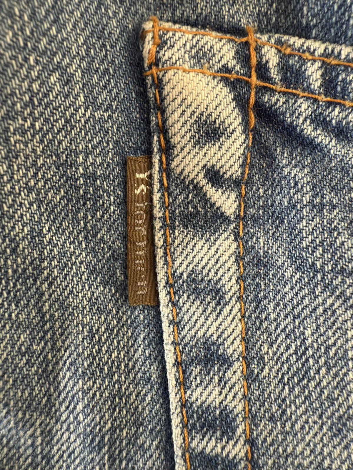 Y's for Men × Yohji Yamamoto Yohji Yamamoto Spotted Horse Denim Size US 35 - 6 Thumbnail