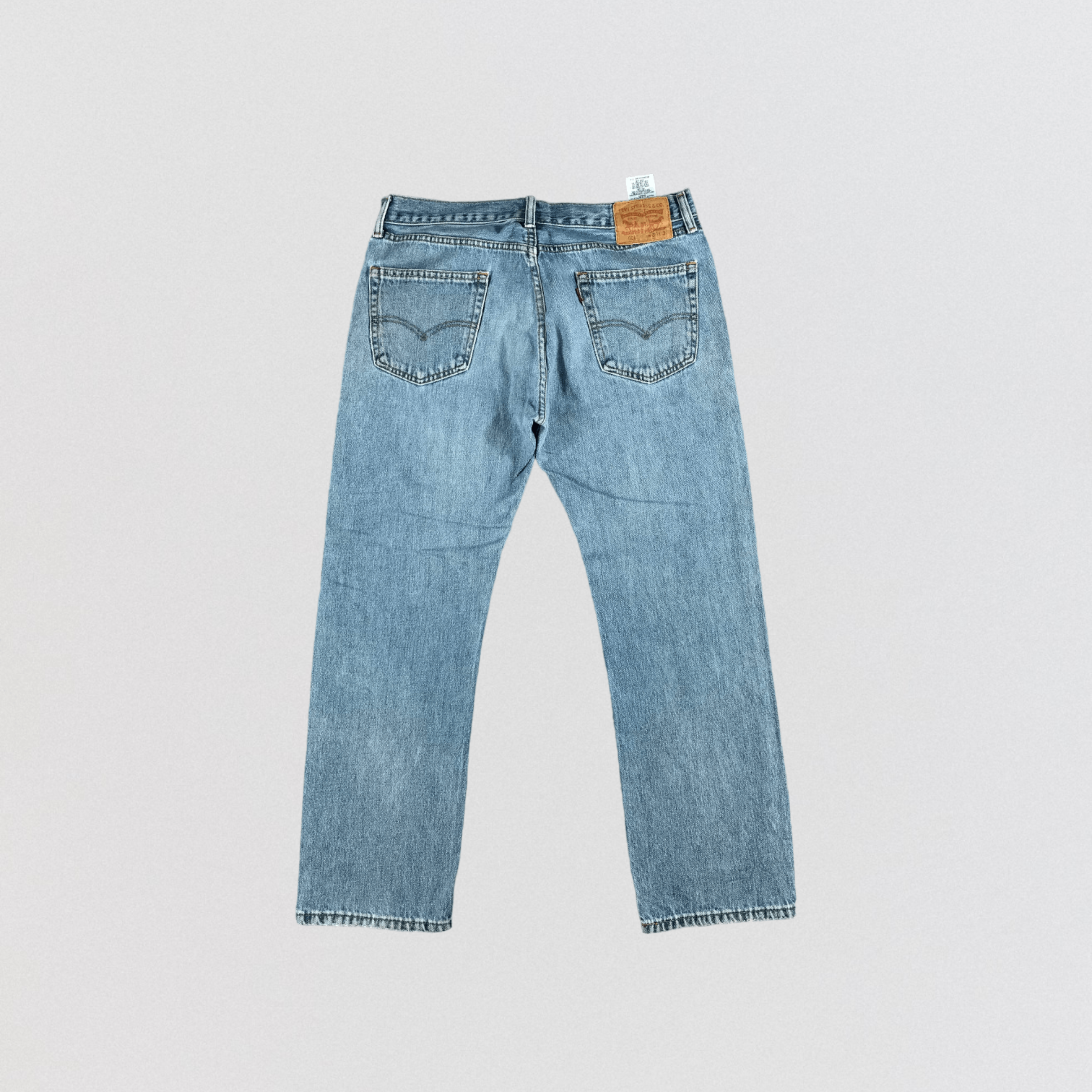 Levi's × Vintage Vintage Blue Wash Levis 505 Jeans-JM2405 Size US 35 - 2 Thumbnail