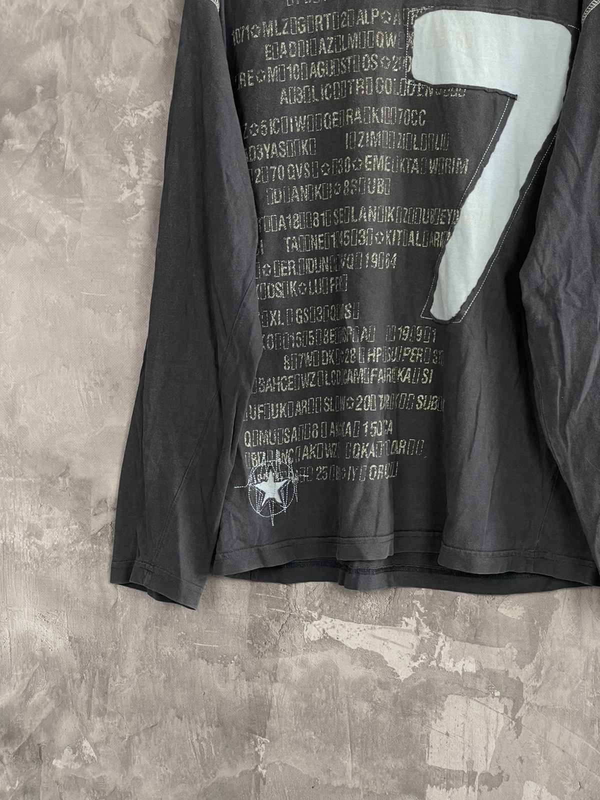 Beauty Beast × If Six Was Nine × Le Grande Bleu (L.G.B.) Y2K Gothic Glamour Avant Garde Longsleeve Size US M / EU 48-50 / 2 - 5 Thumbnail