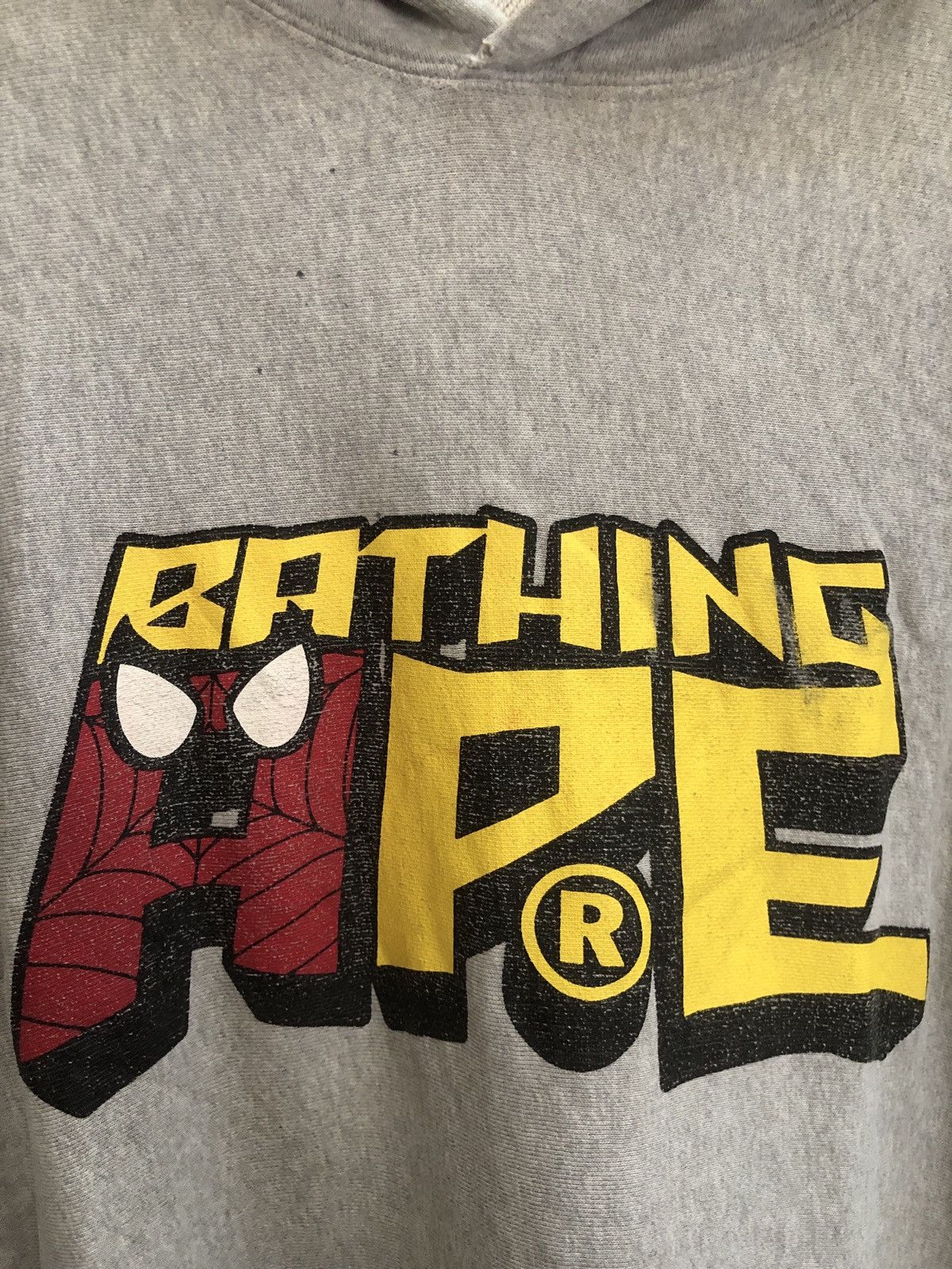 Bape × Nigo RARE OG Circa 2005 A Bathing Ape x Spiderman Pullover Hoodie Size US L / EU 52-54 / 3 - 12 Thumbnail