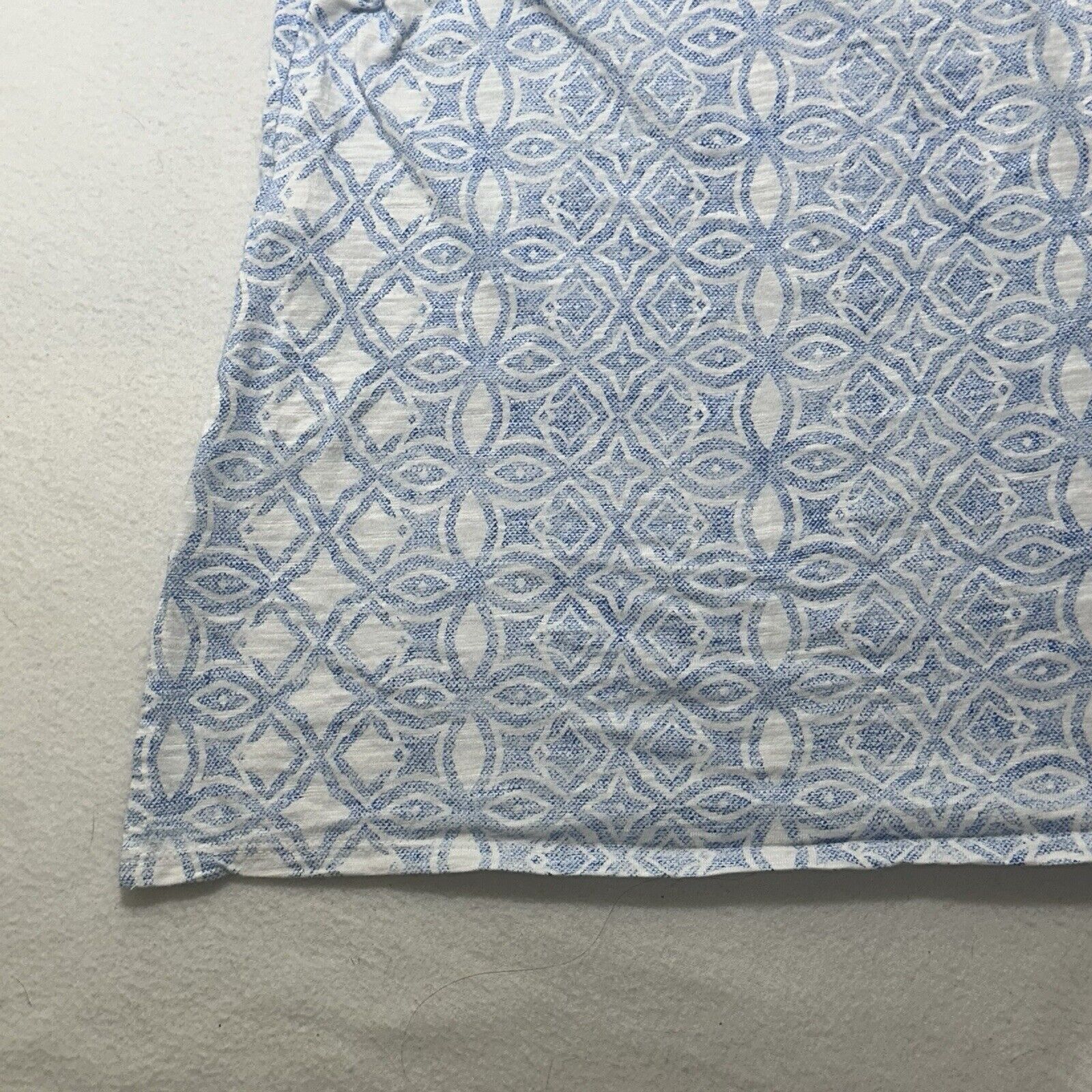 Chicos Chico’s Medium Short Sleeve T Shirt V Neck Top Light Blue Size M / US 6-8 / IT 42-44 - 17 Thumbnail