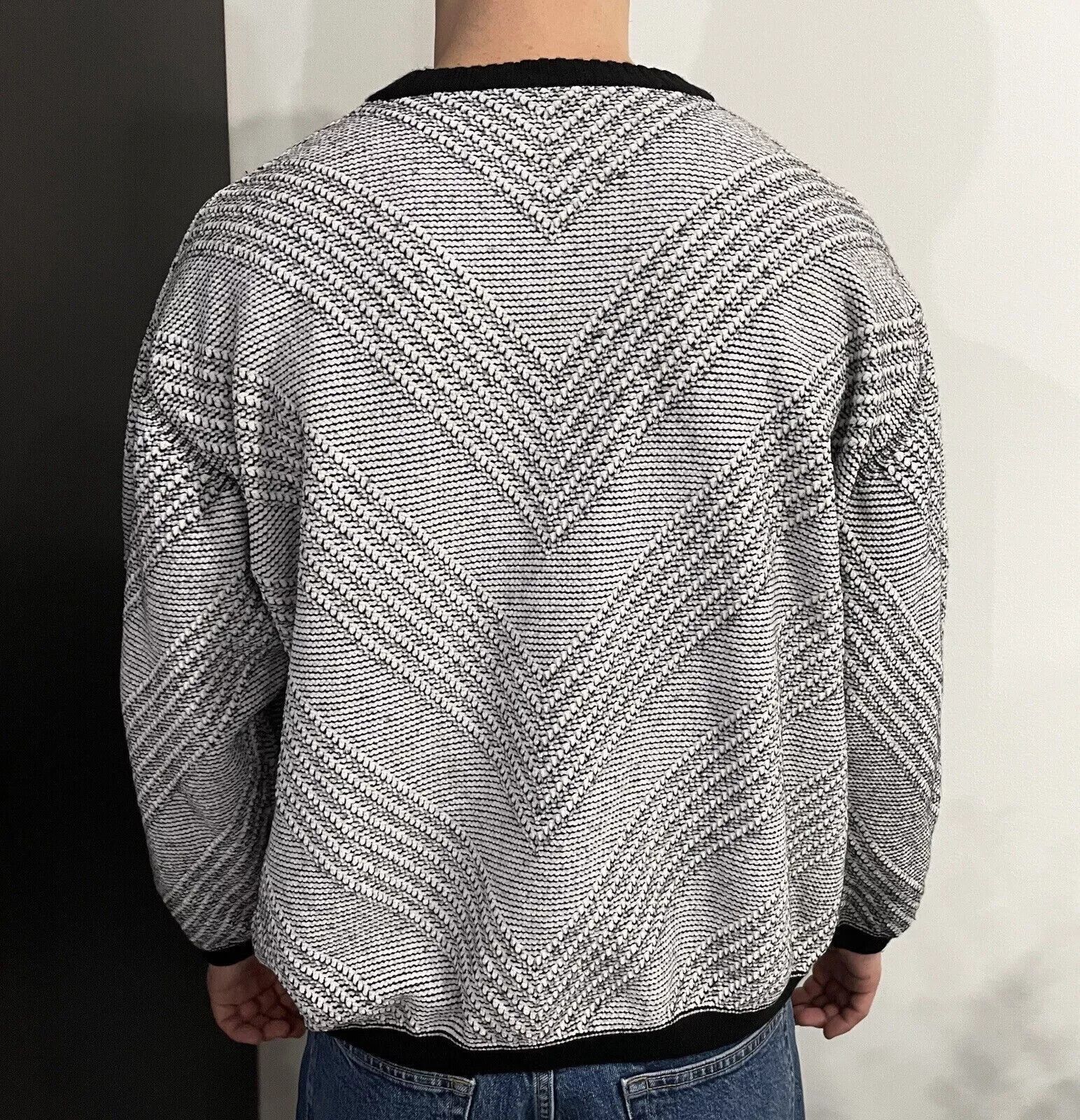 Cortigiani Cortigiani Wool Sweater Mens Gray Pullover Knit size IT-54 Size US M / EU 48-50 / 2 - 2 Thumbnail