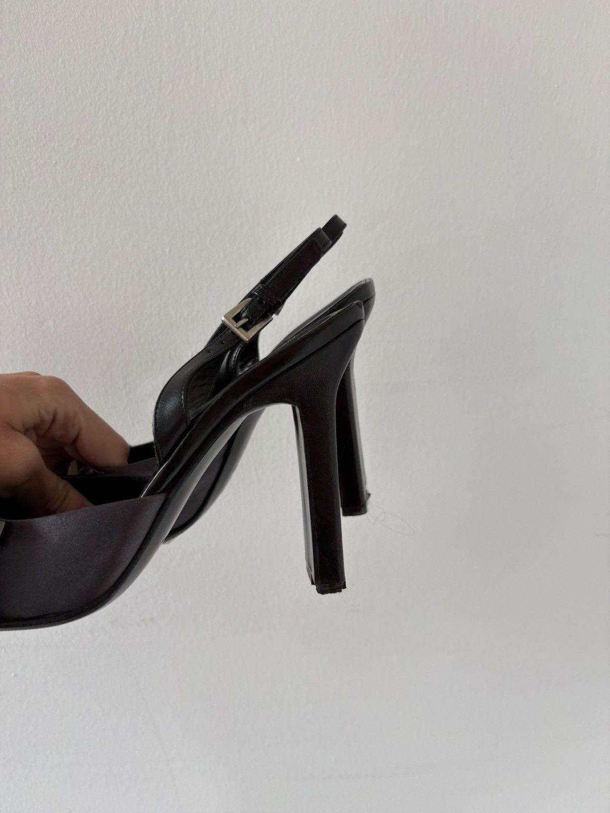 Prada Prada FW99 satin floral heels Size US 8.5 / IT 38.5 - 9 Thumbnail