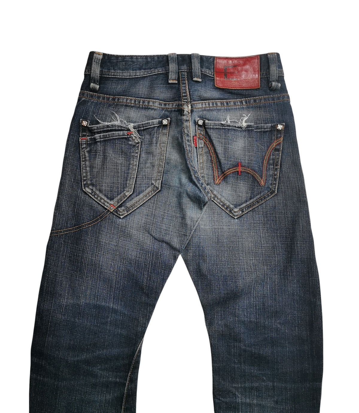 Edwin Vintage Edwin E Function Engineered Curved Leg Jeans Pants Size US 29 - 4 Thumbnail