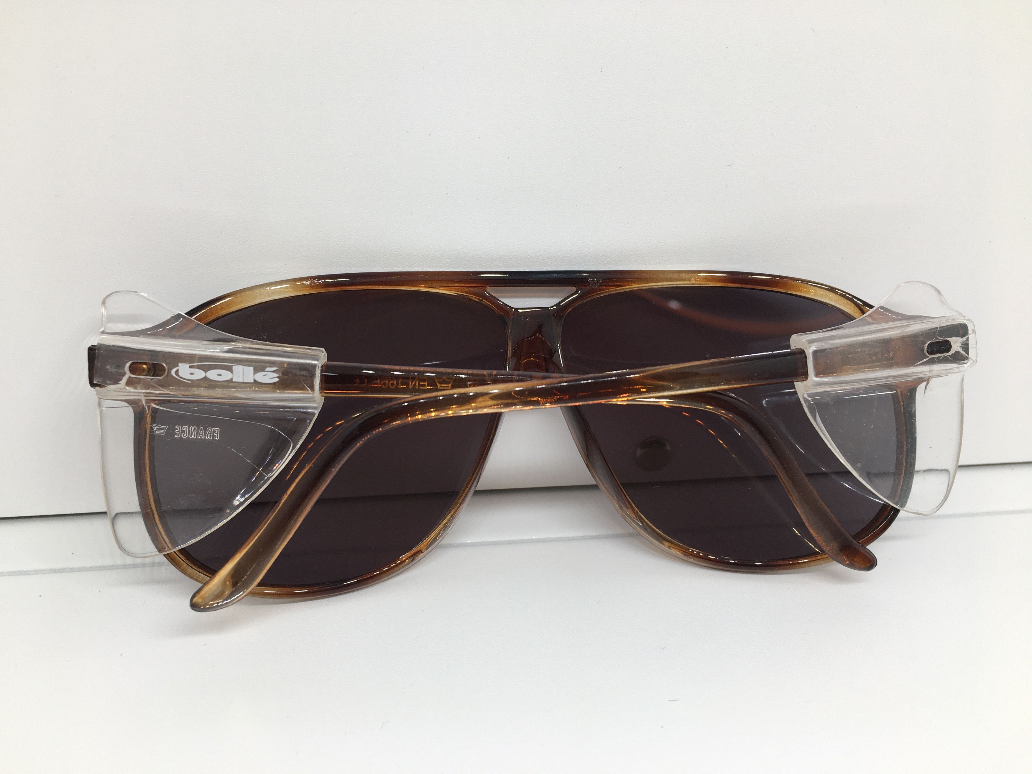 Vintage Vintage 80s Bolle Tortoise Aviator Sunglasses Frame Size ONE SIZE - 11 Thumbnail