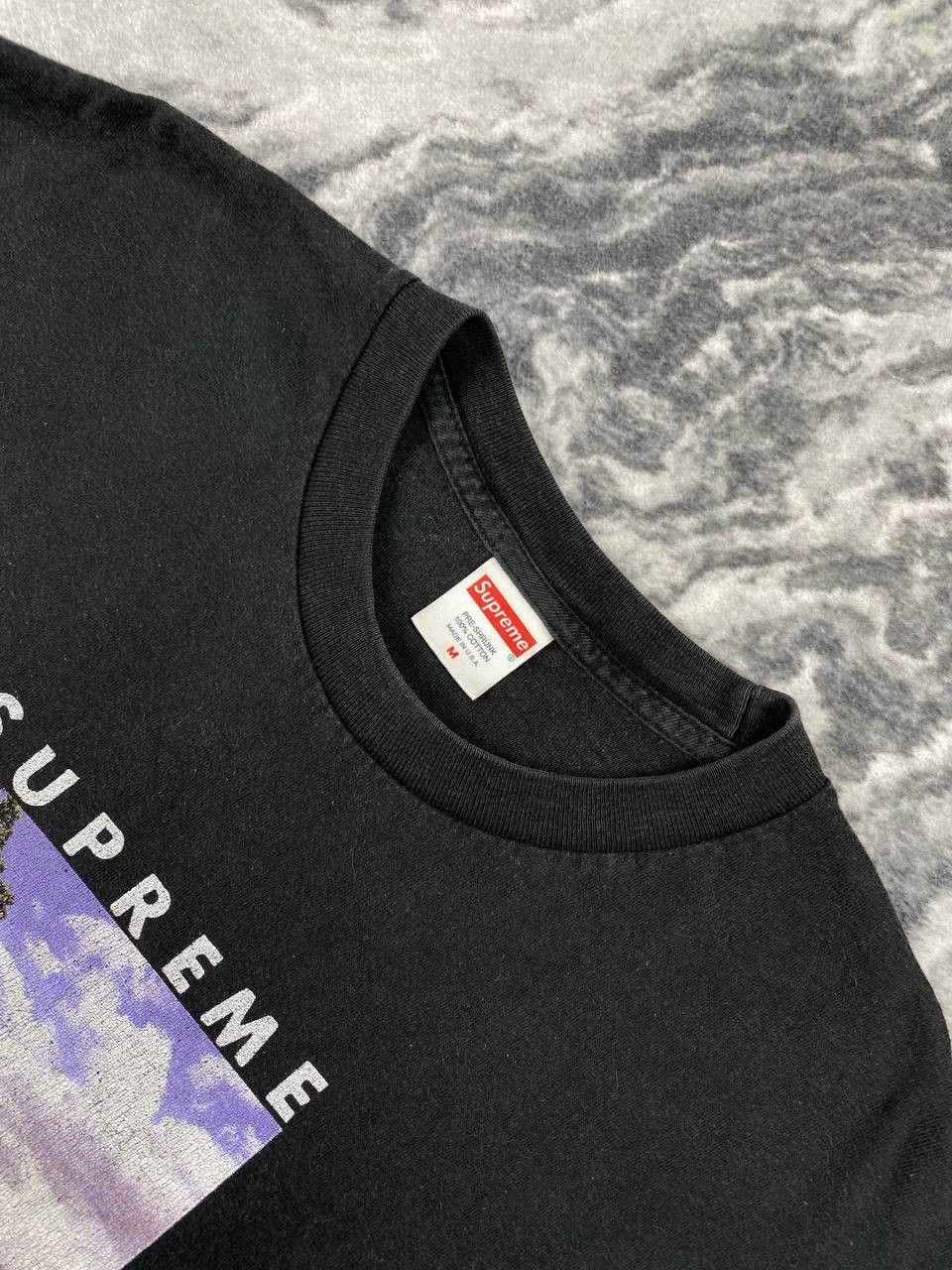Supreme Supreme Time Big Logo T Shirt Men Size M Black Size US M / EU 48-50 / 2 - 4 Thumbnail