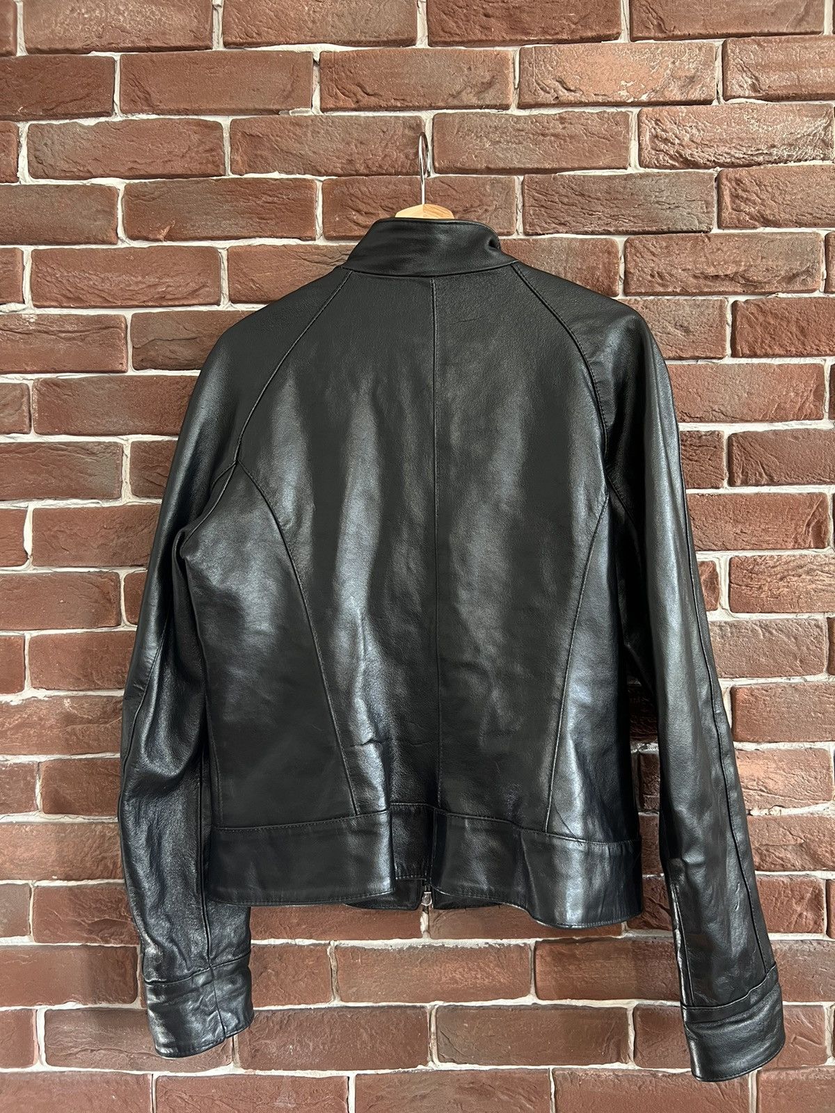 Leather Vintage Genuine Real Leather Jacket High Quality Rock Punk Size US M / EU 48-50 / 2 - 2 Thumbnail