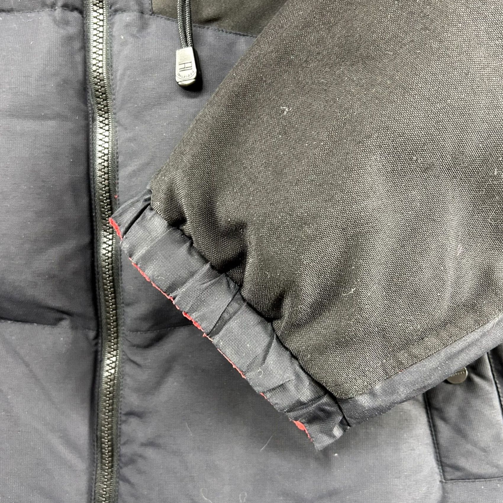 Tommy Hilfiger VINTAGE Tommy Hilfiger Jacket Mens M Black Reversible Puffer Down Parka 90s Hiking Outdoor Size US M / EU 48-50 / 2 - 7 Thumbnail