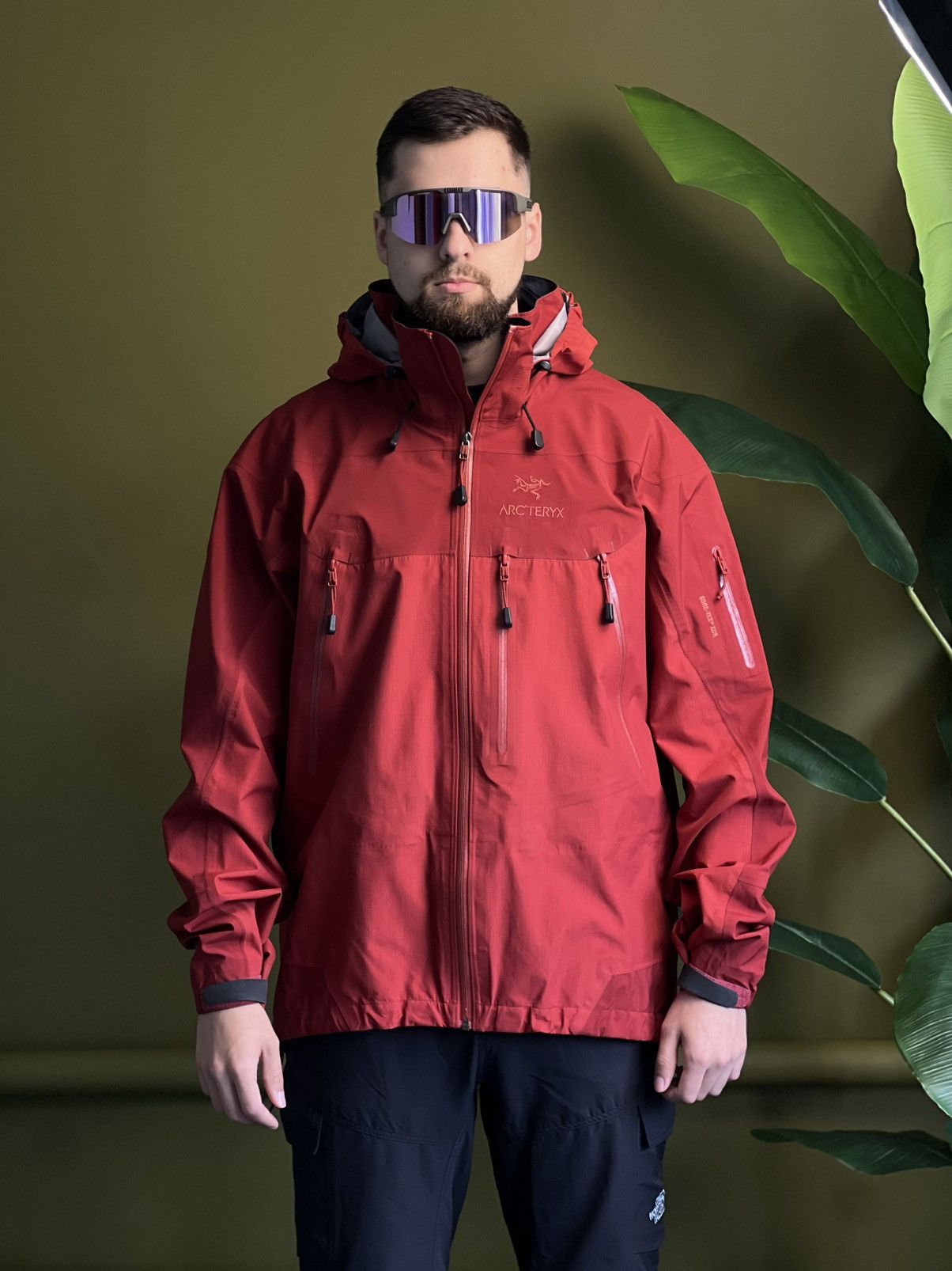Arc'teryx × Vintage Arc'teryx Alpha SV Gore-Tex XCR Jacket Red
