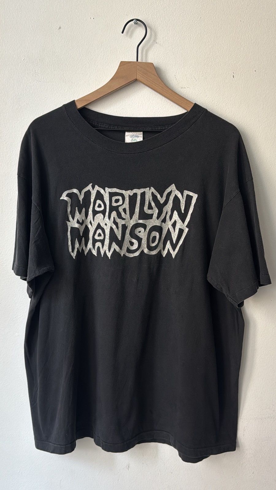 Vintage vintage 1995 Marilyn Manson "Everlasting C**ksucker" t-shirt Size US XL / EU 56 / 4 - 10 Thumbnail