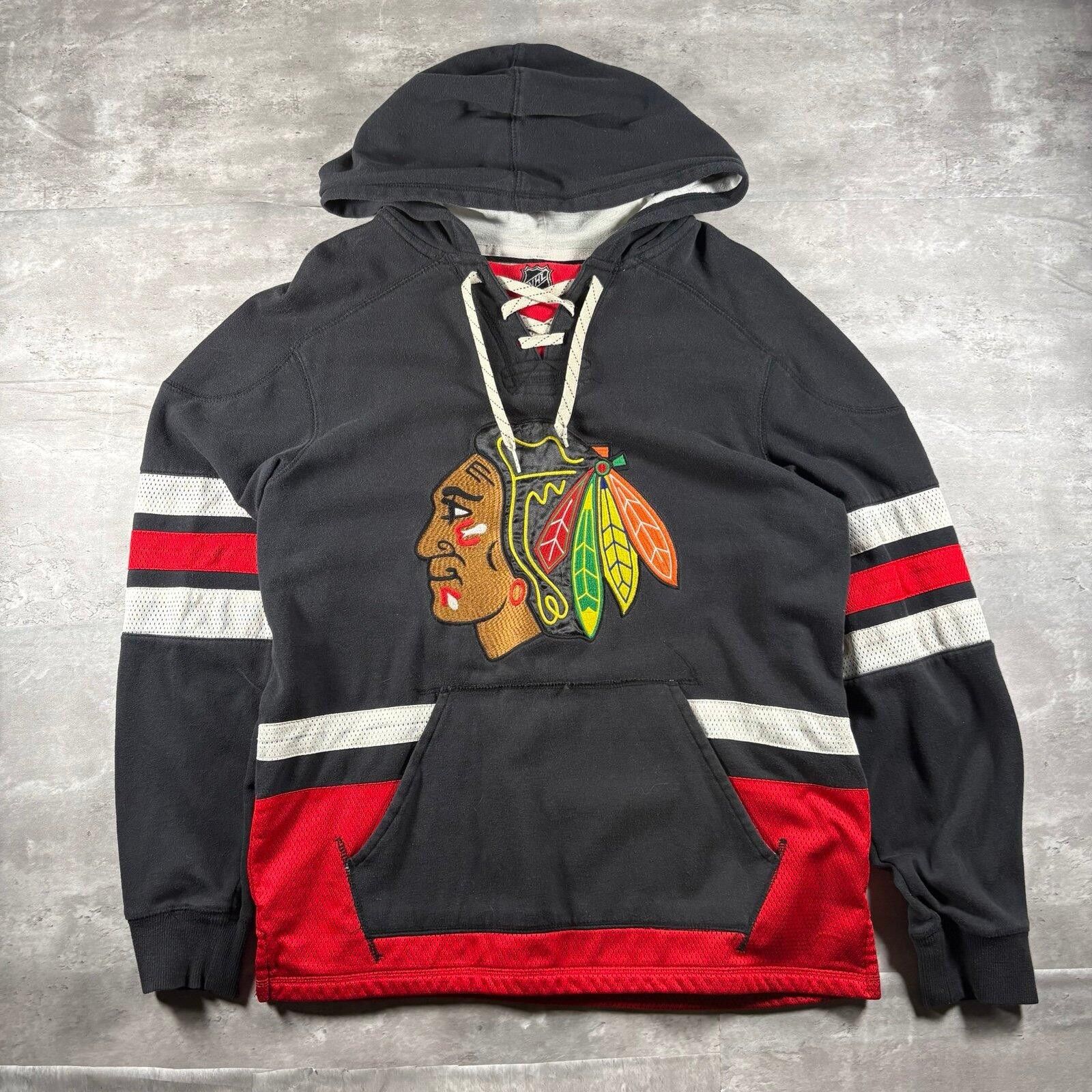 Ccm Vintage Chicago Blackhawks hoodie Size US M / EU 48-50 / 2 - 8 Thumbnail