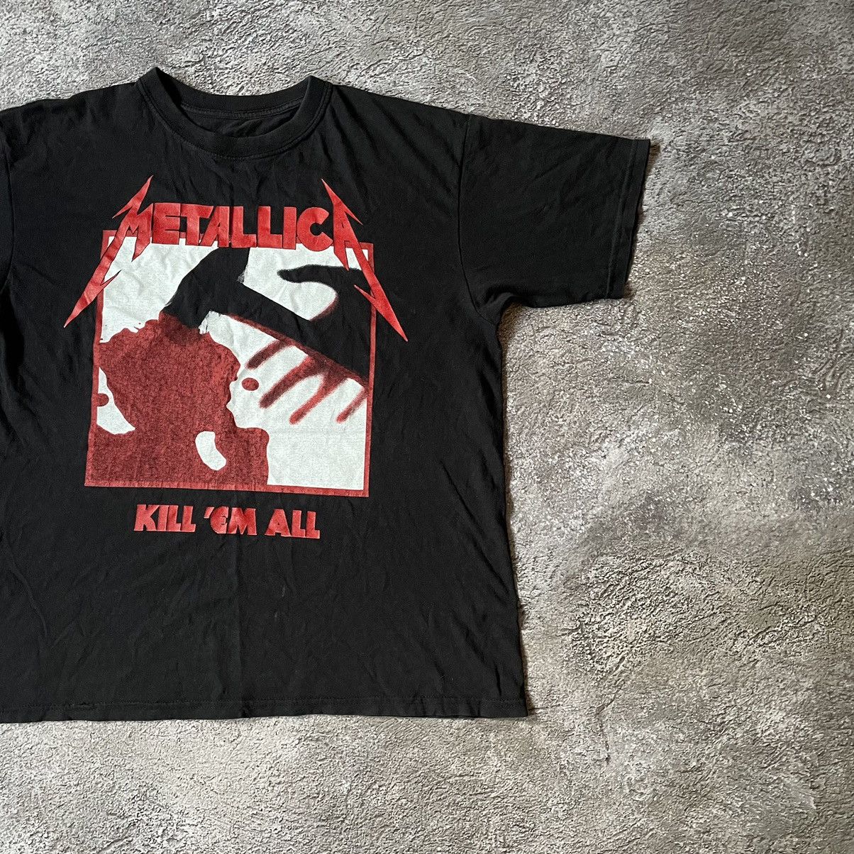 Vintage Vintage 2000s Metallica Band Graphic Tee Black Oversized L Size US L / EU 52-54 / 3 - 3 Thumbnail