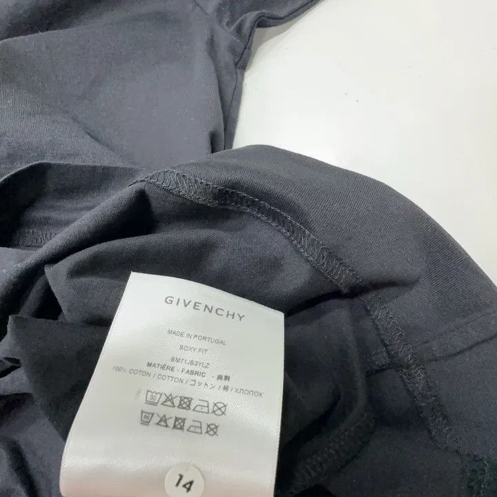 Givenchy Givenchy Givenchy Black Short Sleeve TShirt for Men -2507 Size US M / EU 48-50 / 2 - 3 Thumbnail